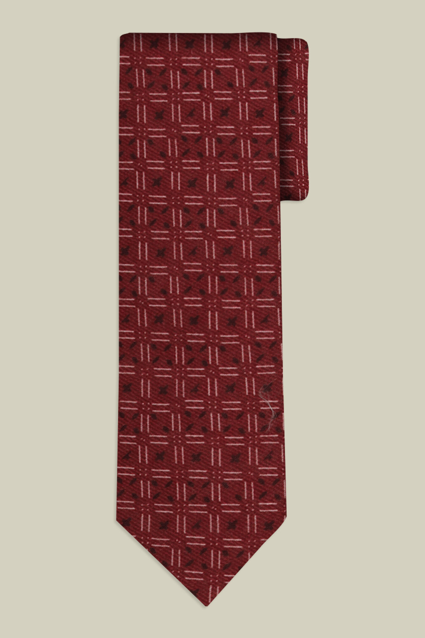 Cravate homme gros motif