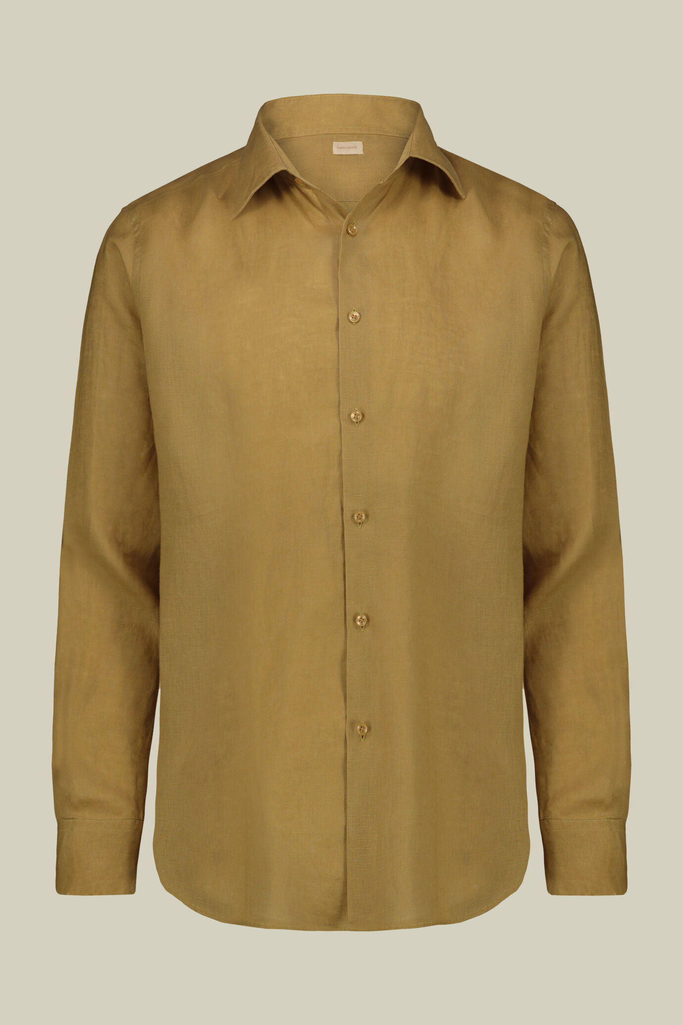 Camicia uomo casual collo classico 100% lino image number 4