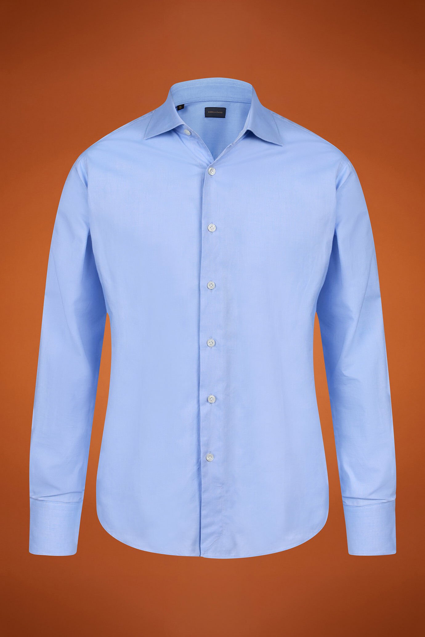 Camicia classica uomo 100% cotone con collo classico e tessuto oxford super leggero regular fit image number 4