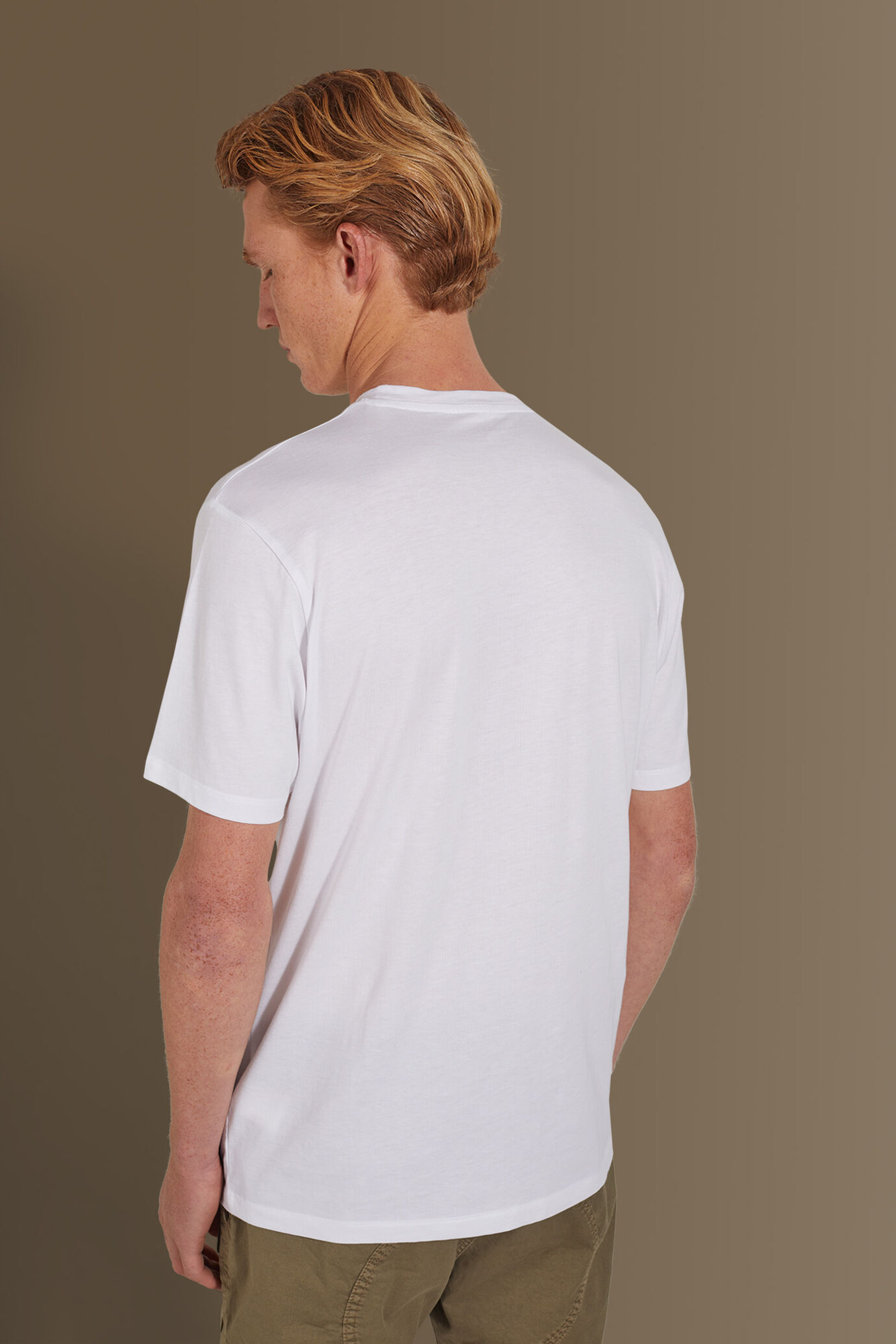 T-shirt uomo 100% cotone supima image number 2
