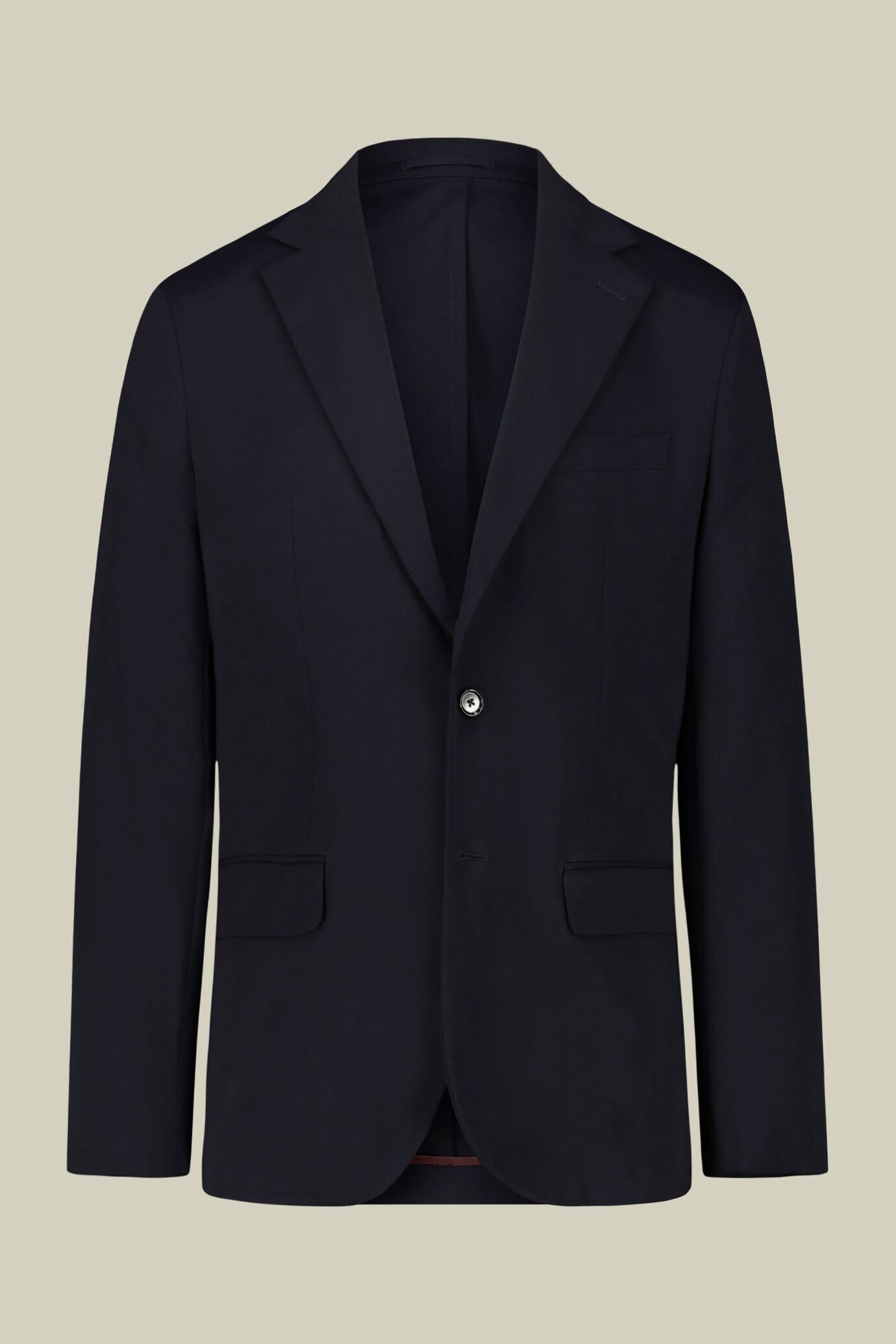 Giacca uomo monopetto in jersey