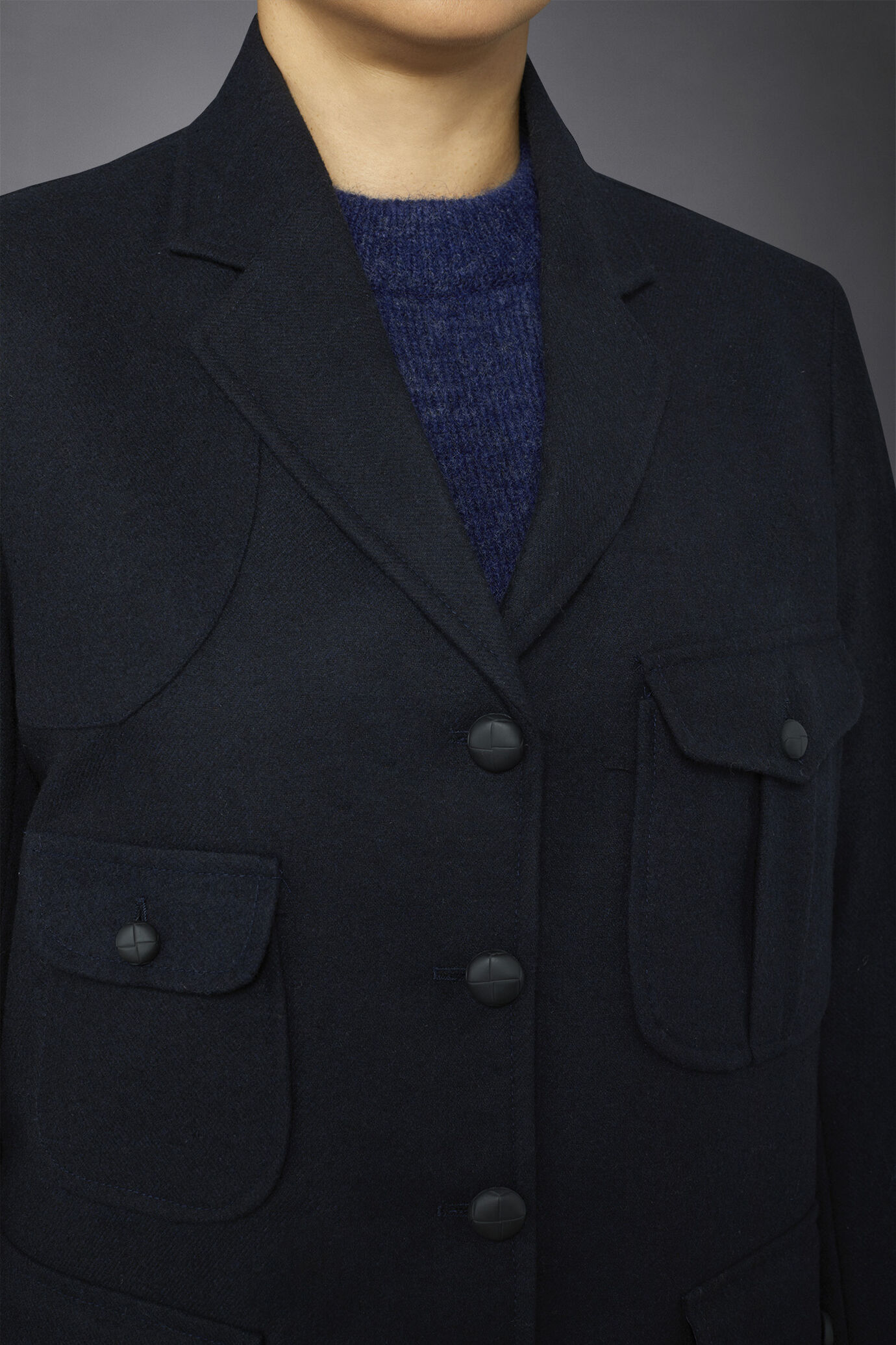 Jacke aus einer Wollmischung image number 3