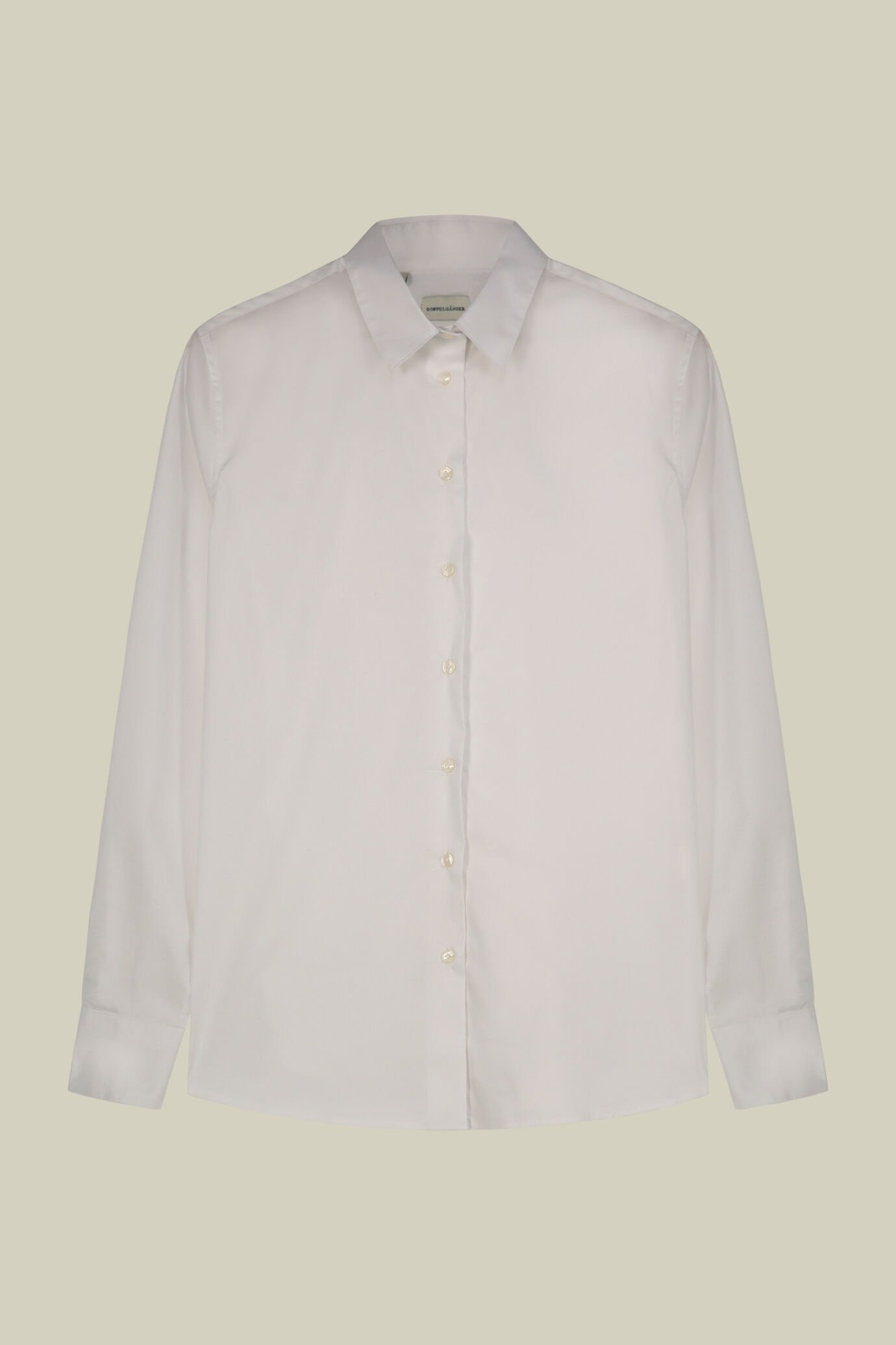 Chemise classique unie pour femme