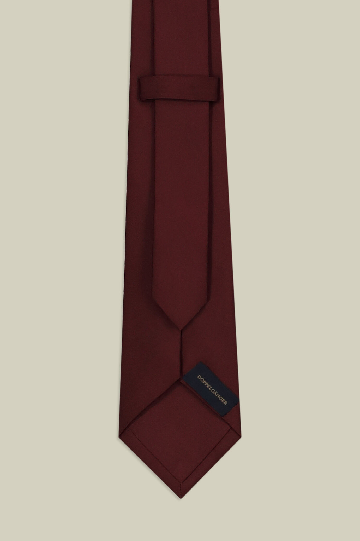 Men's single-colour silk tie image number 1