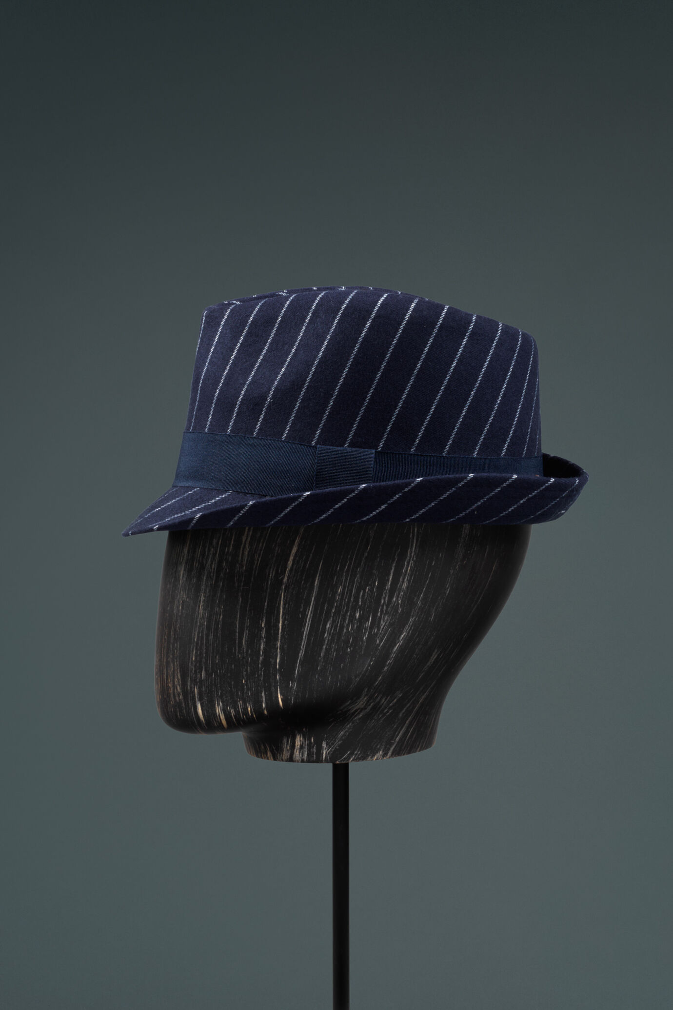 Cappello fedora pinstripe image number 0