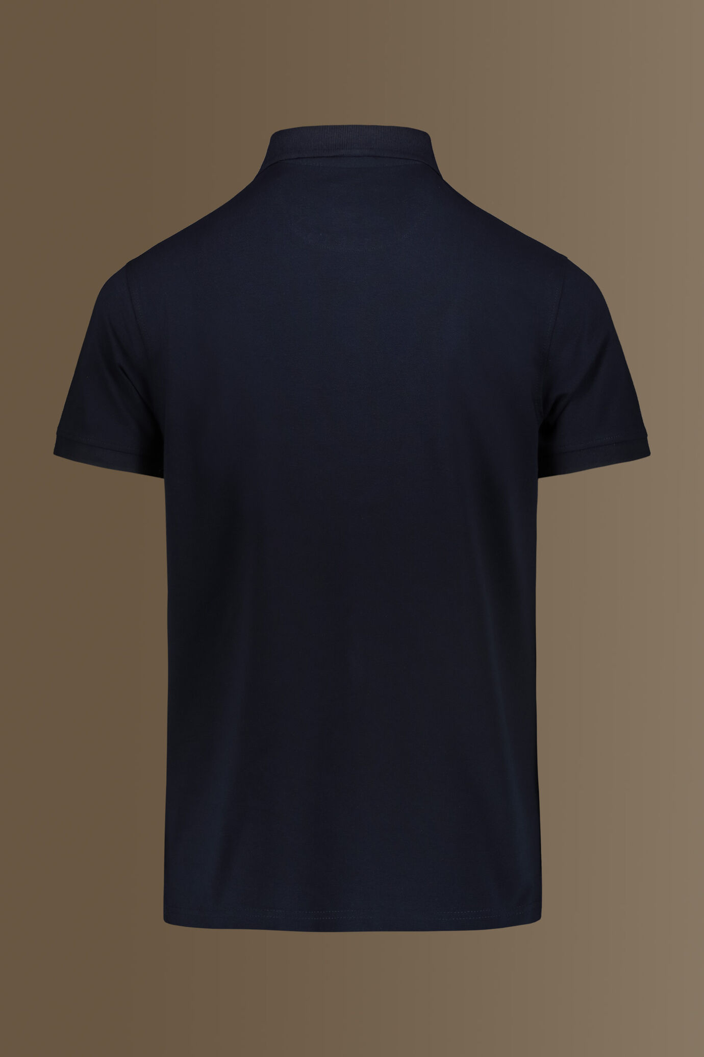 Short sleeves polo 100% cotton piquet solid colour image number 4