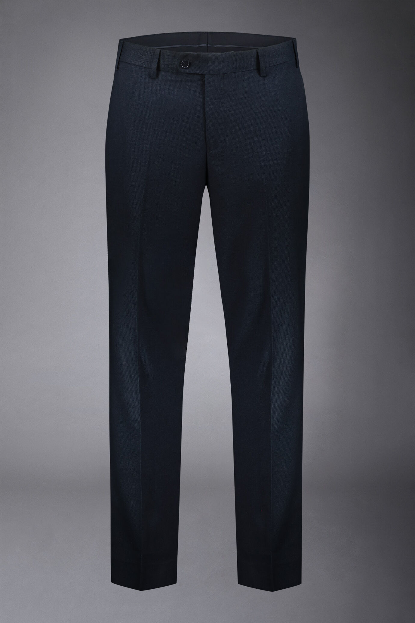 Abito monopetto uomo regular fit tessuto occhio di pernice image number 7