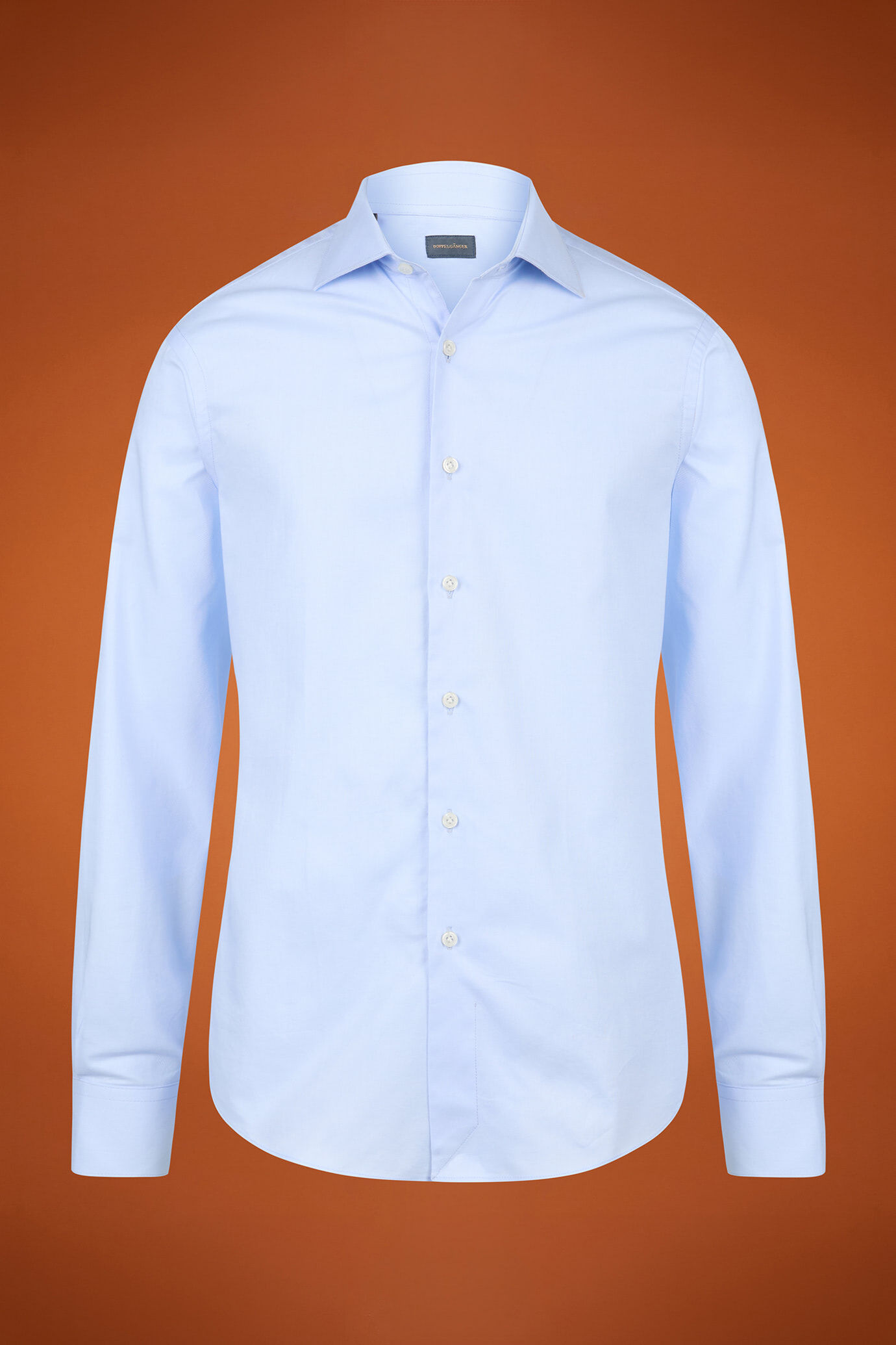 Camicia classica uomo 100% cotone con collo classico e tessuto oxford super leggero regular fit image number 4