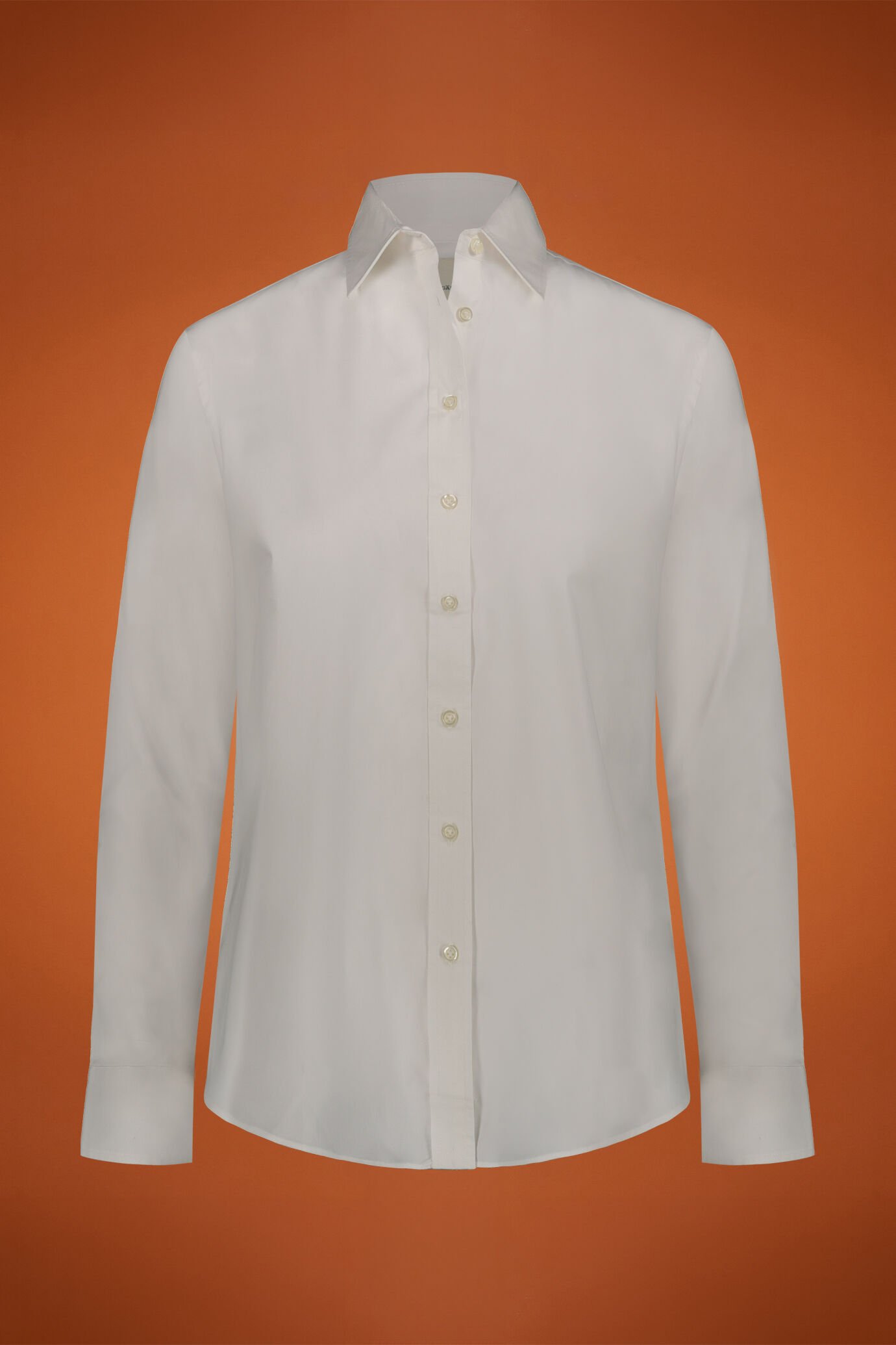 Camicia donna in cotone elasticizzato