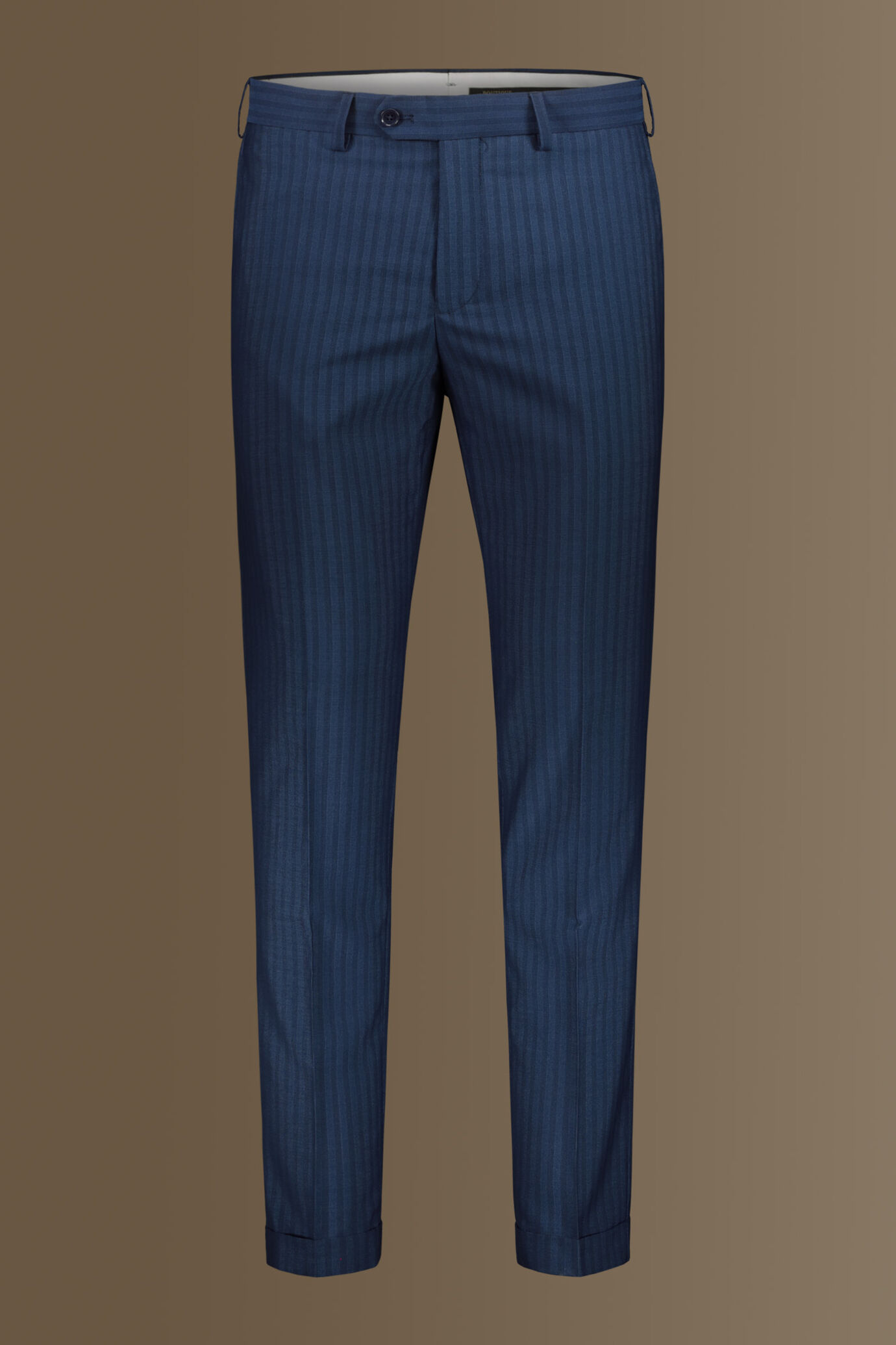 Abito monopetto uomo d'ispirazione vintage e pantalone con risvolto image number 7