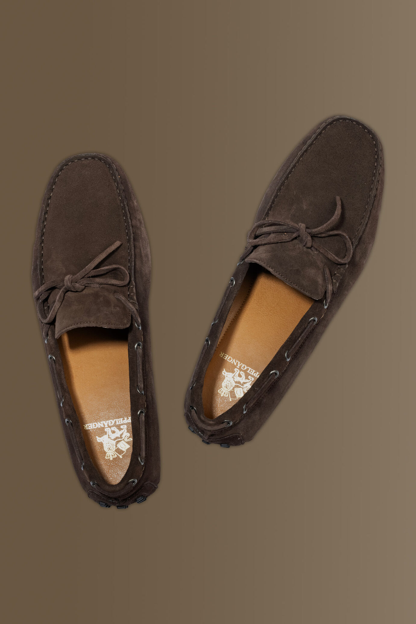 Mocassino uomo in vera pelle scamosciata image number 3