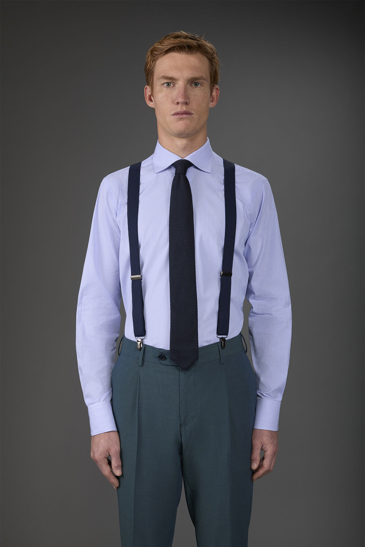 Single-colour men's elastic braces