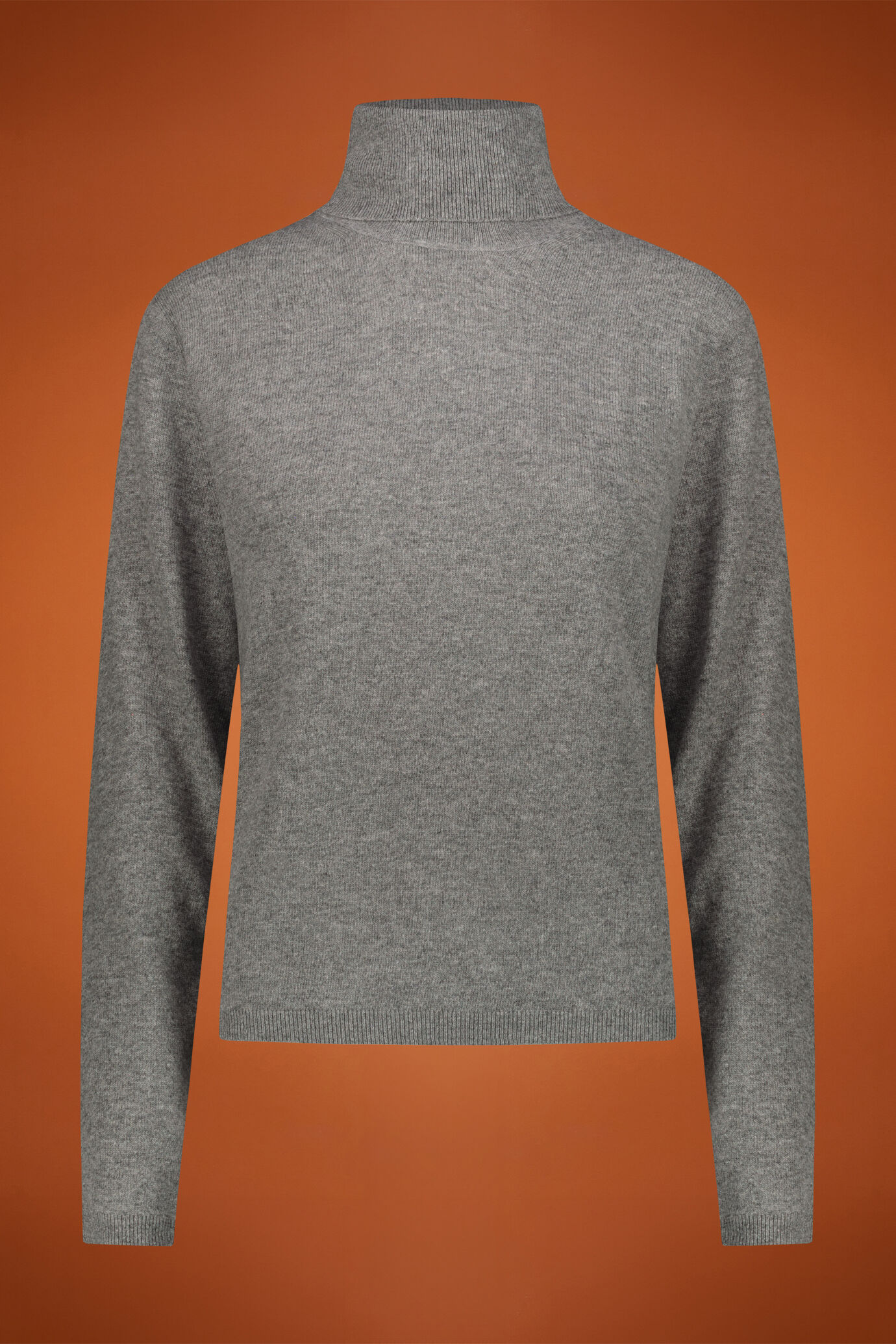 Rollkragenpullover aus Wolle und Kaschmir image number 0