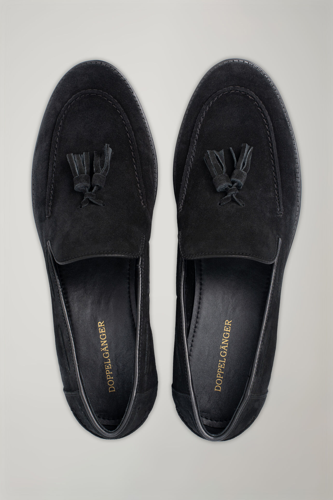 Mocassin pour homme en daim véritable image number 3