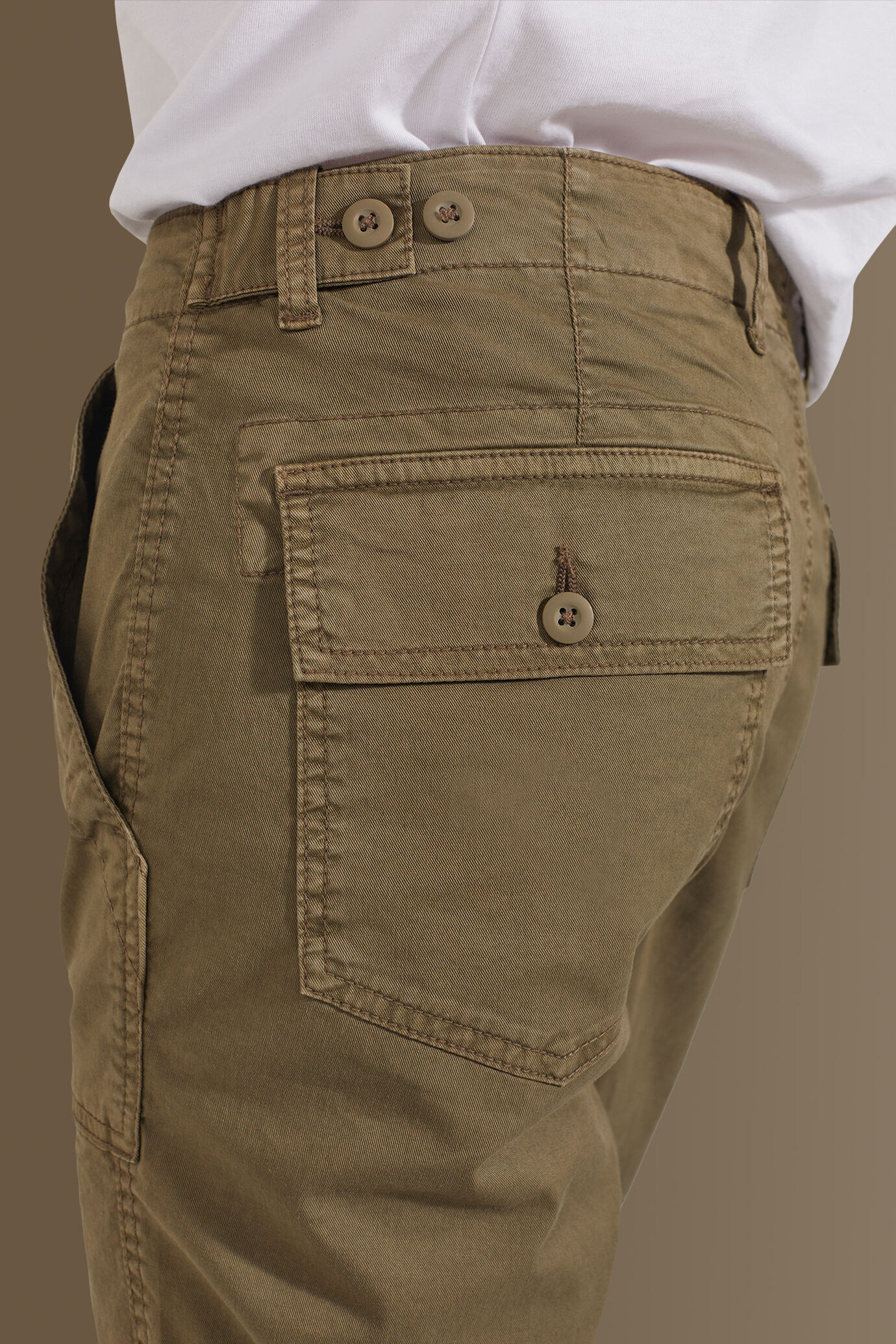 Fatigue trousers twill stretch construction image number 4