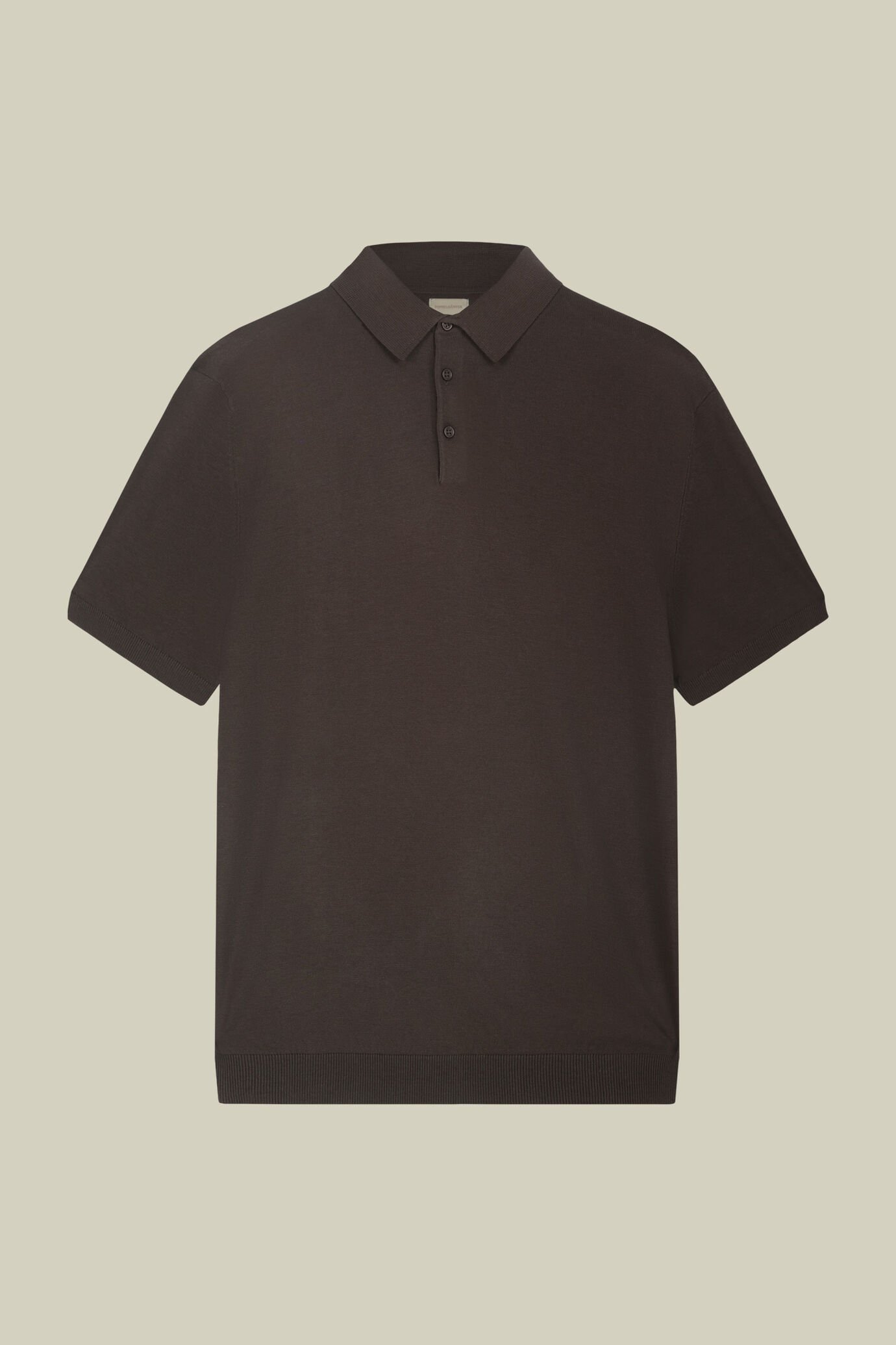 Polo uomo a maglia in 100% cotone regular fit image number 4