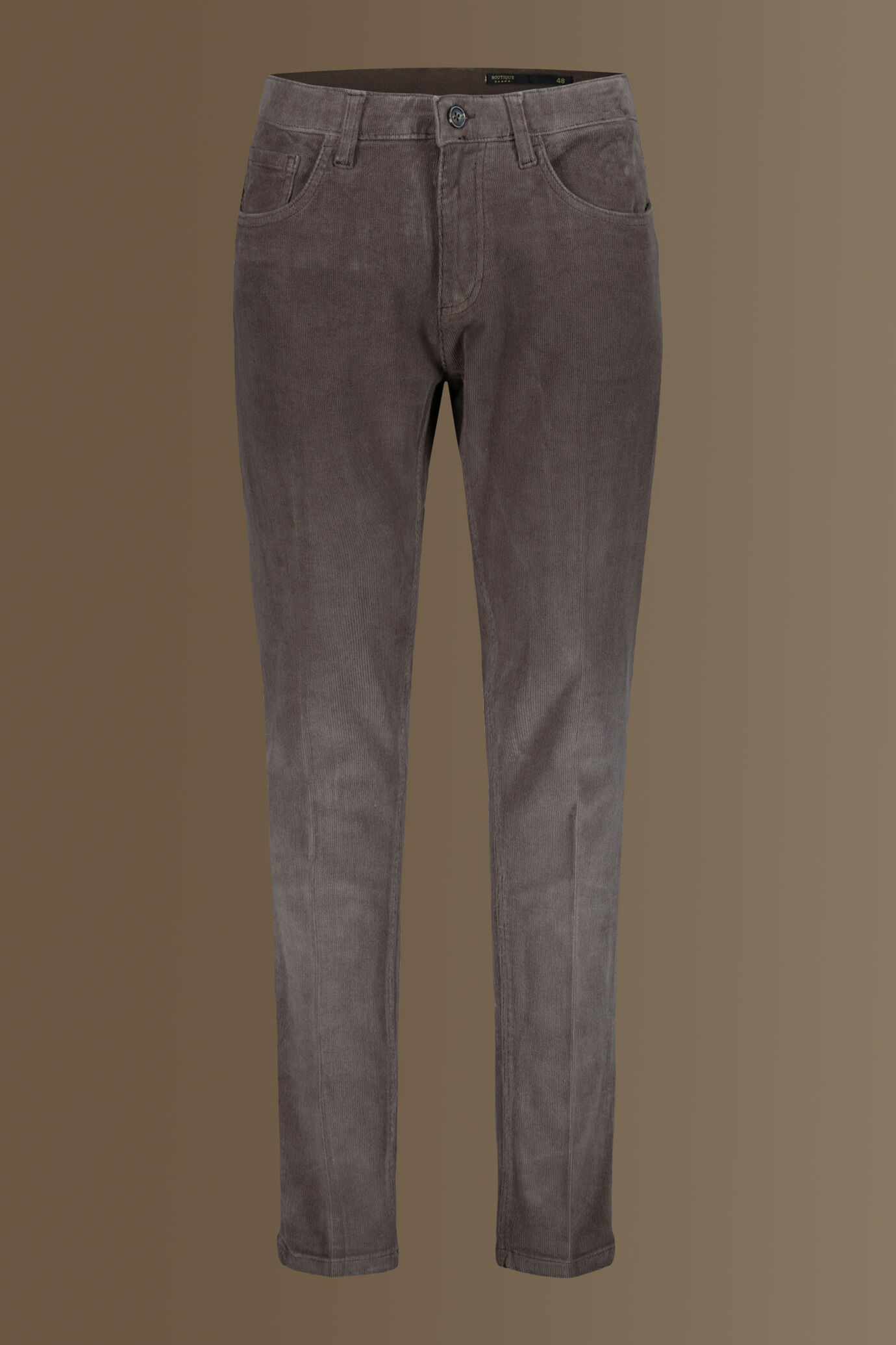 Pantalone uomo chino velluto a coste image number 4