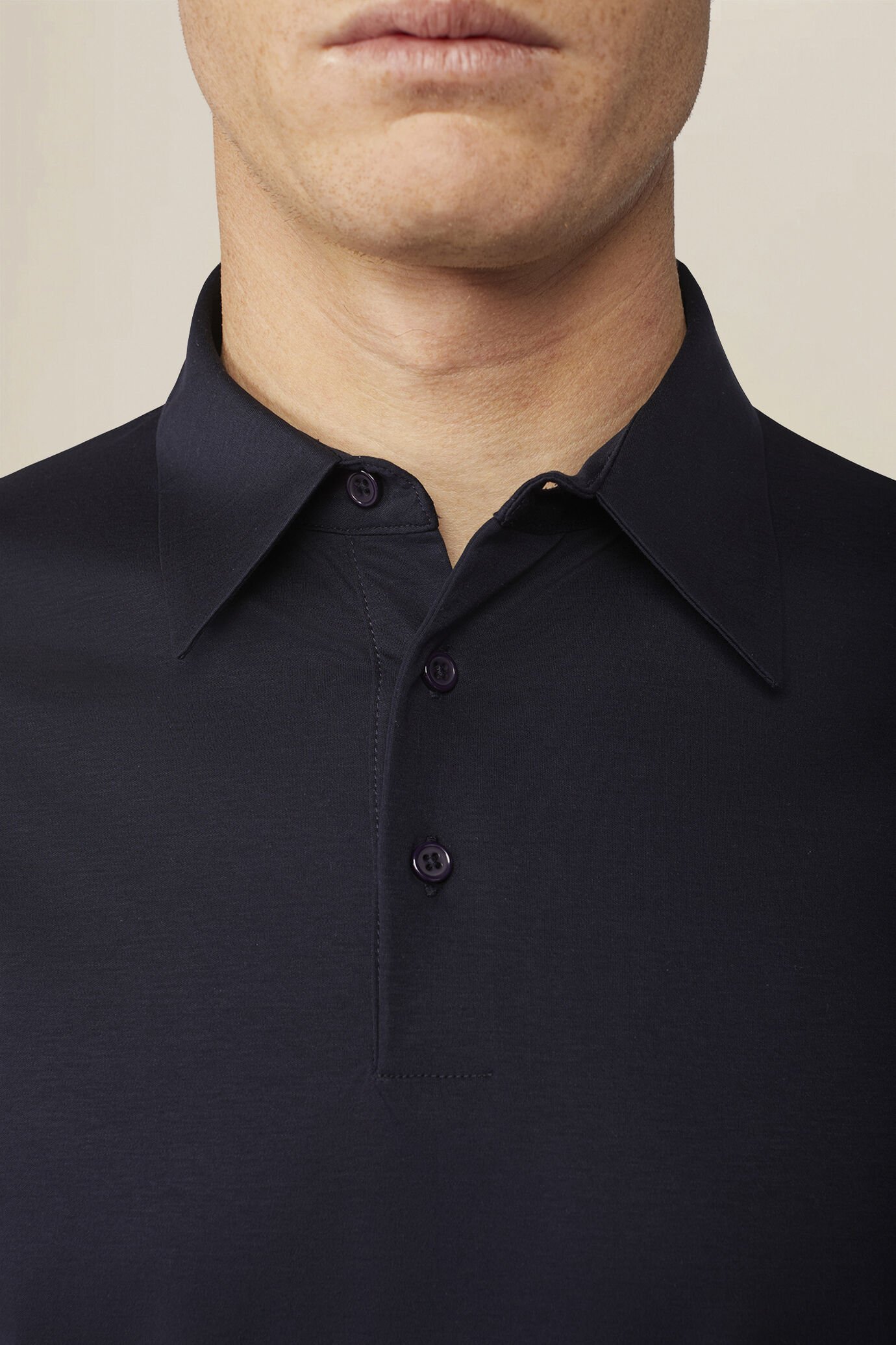 Men's polo shirt in 100% cotton, regular fit image number 2