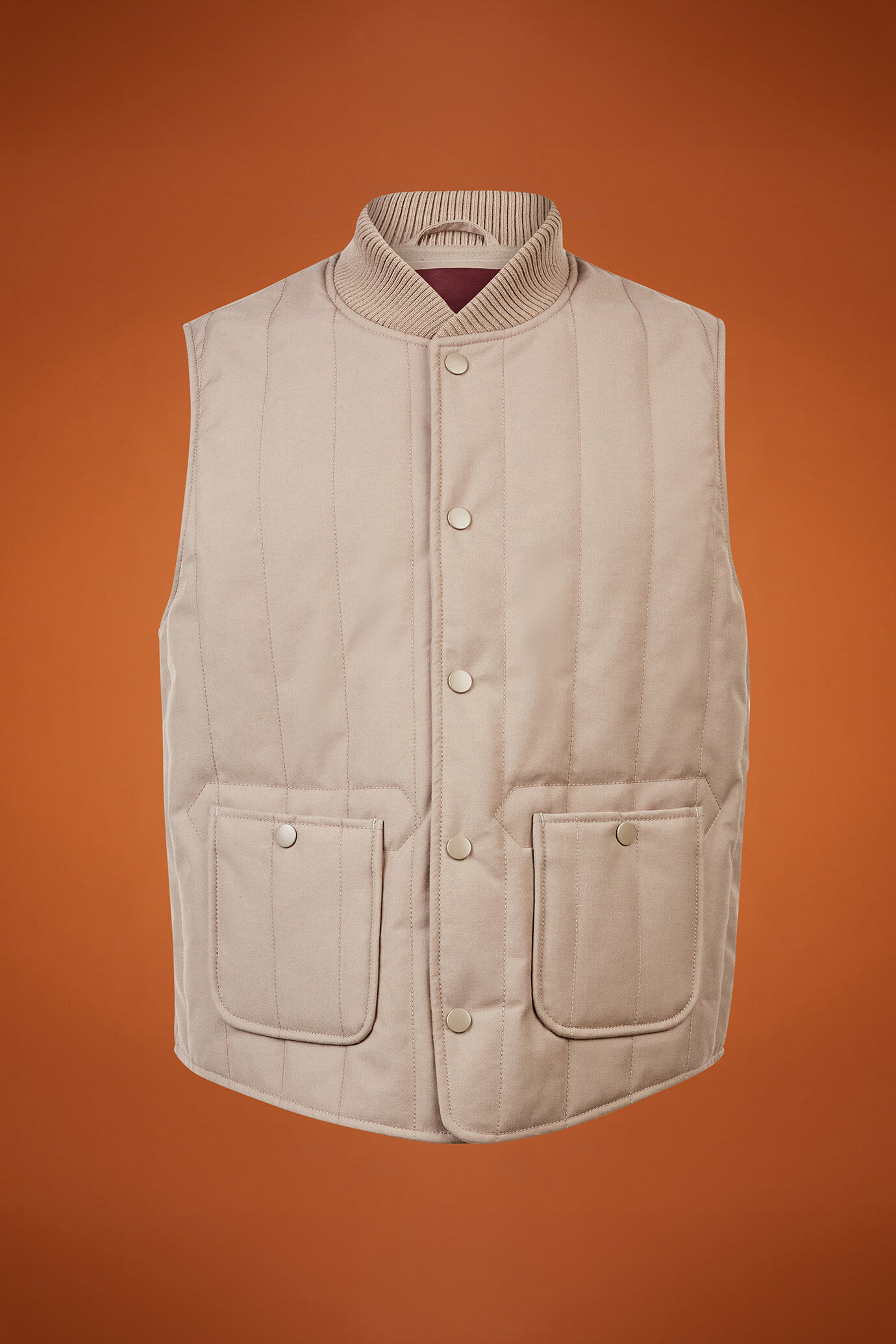 Gilet matelassé pour homme avec doublure en jersey, coupe confort image number 5