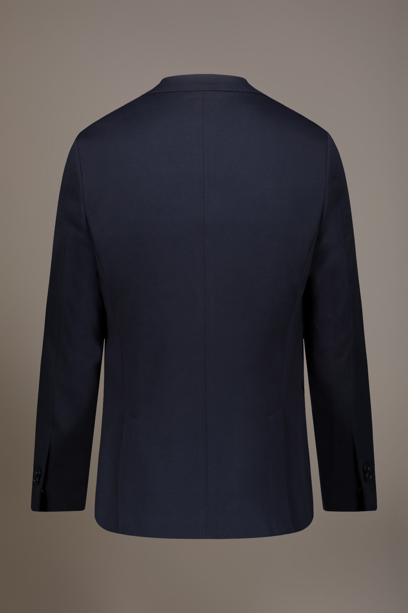 Single breasted jersey jacket with flap pocket image number 5