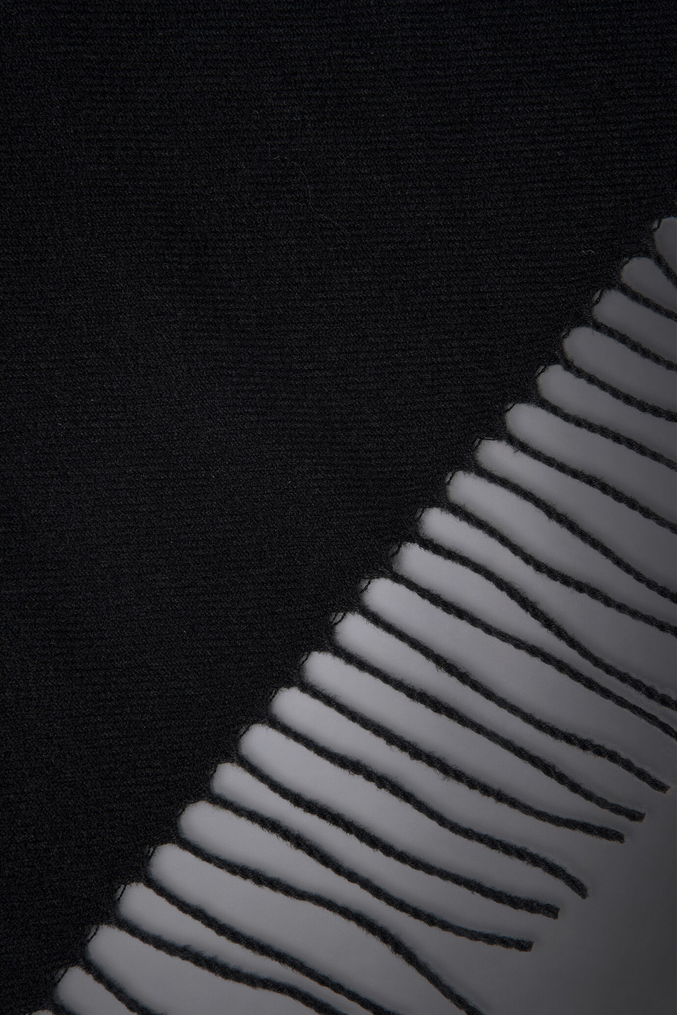 Men's solid-coloured scarf image number 1