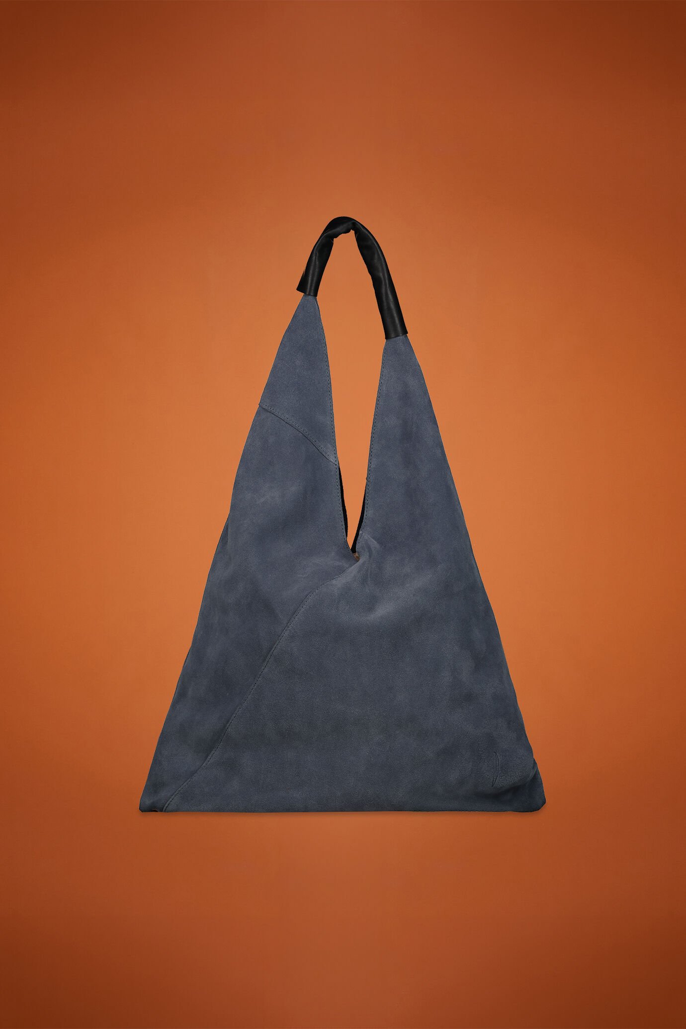 Sac femme port&eacute; &eacute;paule en 100&nbsp;% daim v&eacute;ritable image number 0