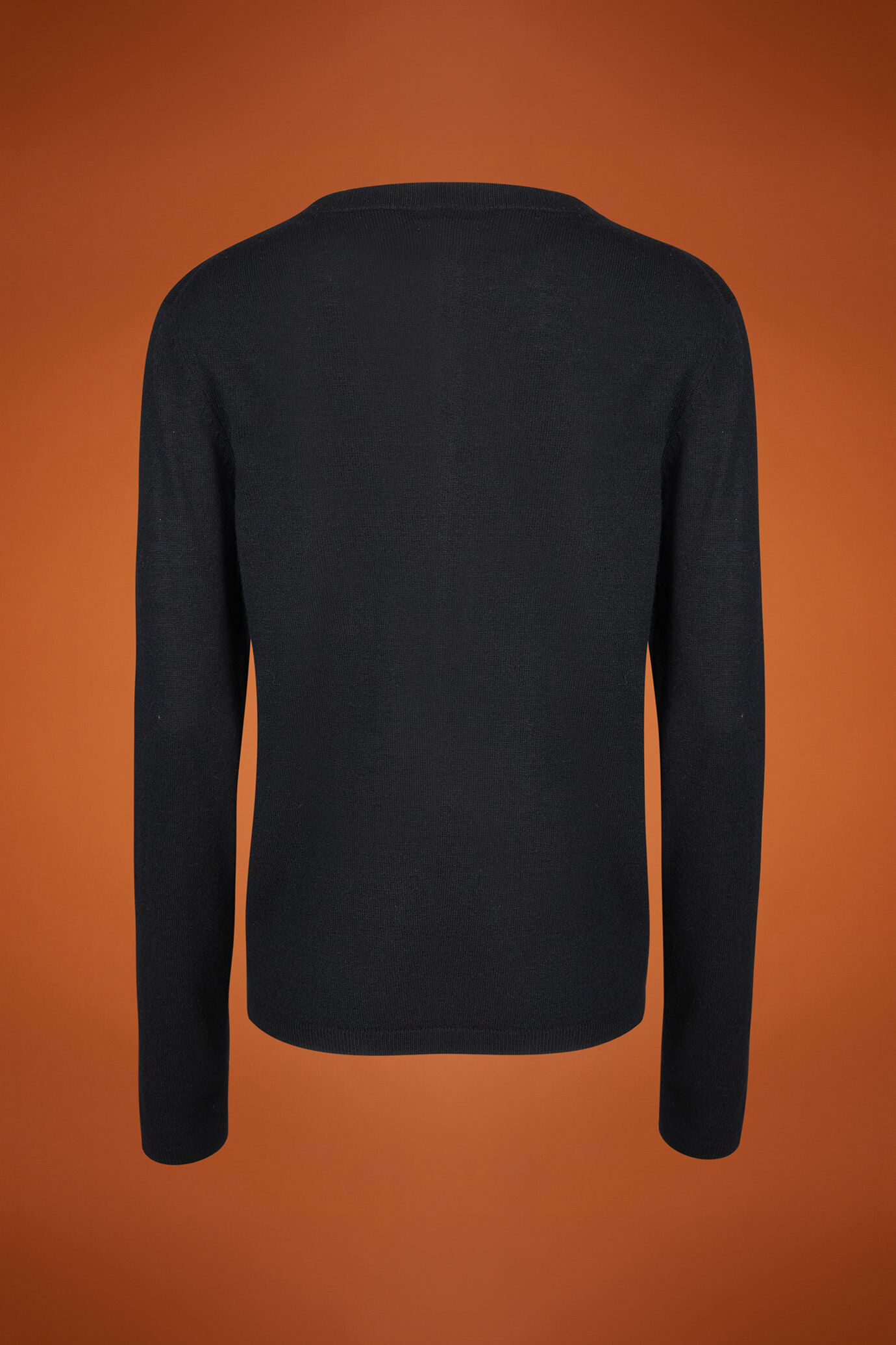 Cardigan pour femme, col rond, en laine et cachemire, coupe classique image number 5