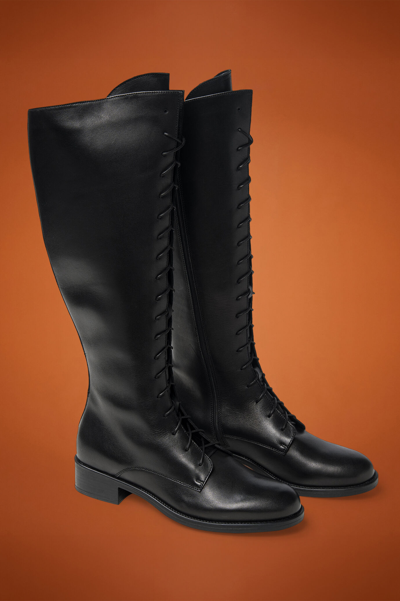 100% Lederstiefel mit Gummisohle image number 0