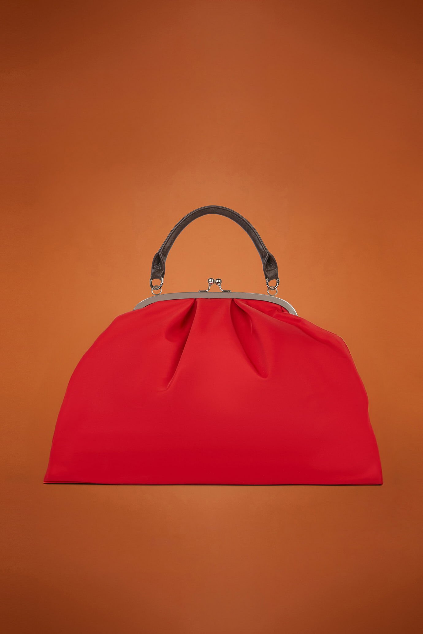 Borsa donna in tessuto tecnico con dettagli in ecopelle image number 1