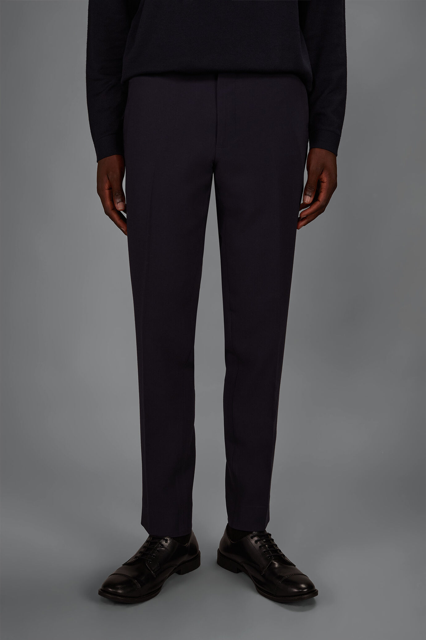 Pantaloni uomo in jersey regular fit image number 1