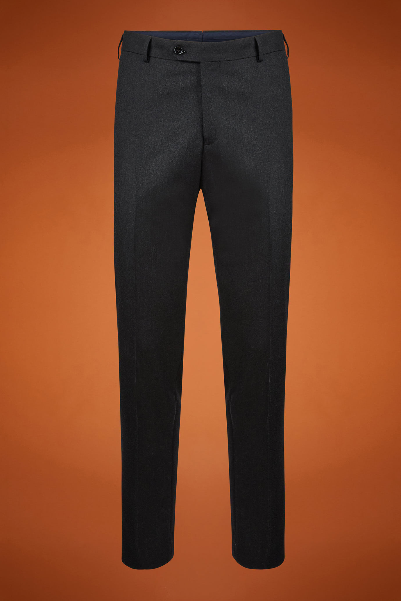 Abito uomo monopetto con tessuto falso unito regular fit image number 6
