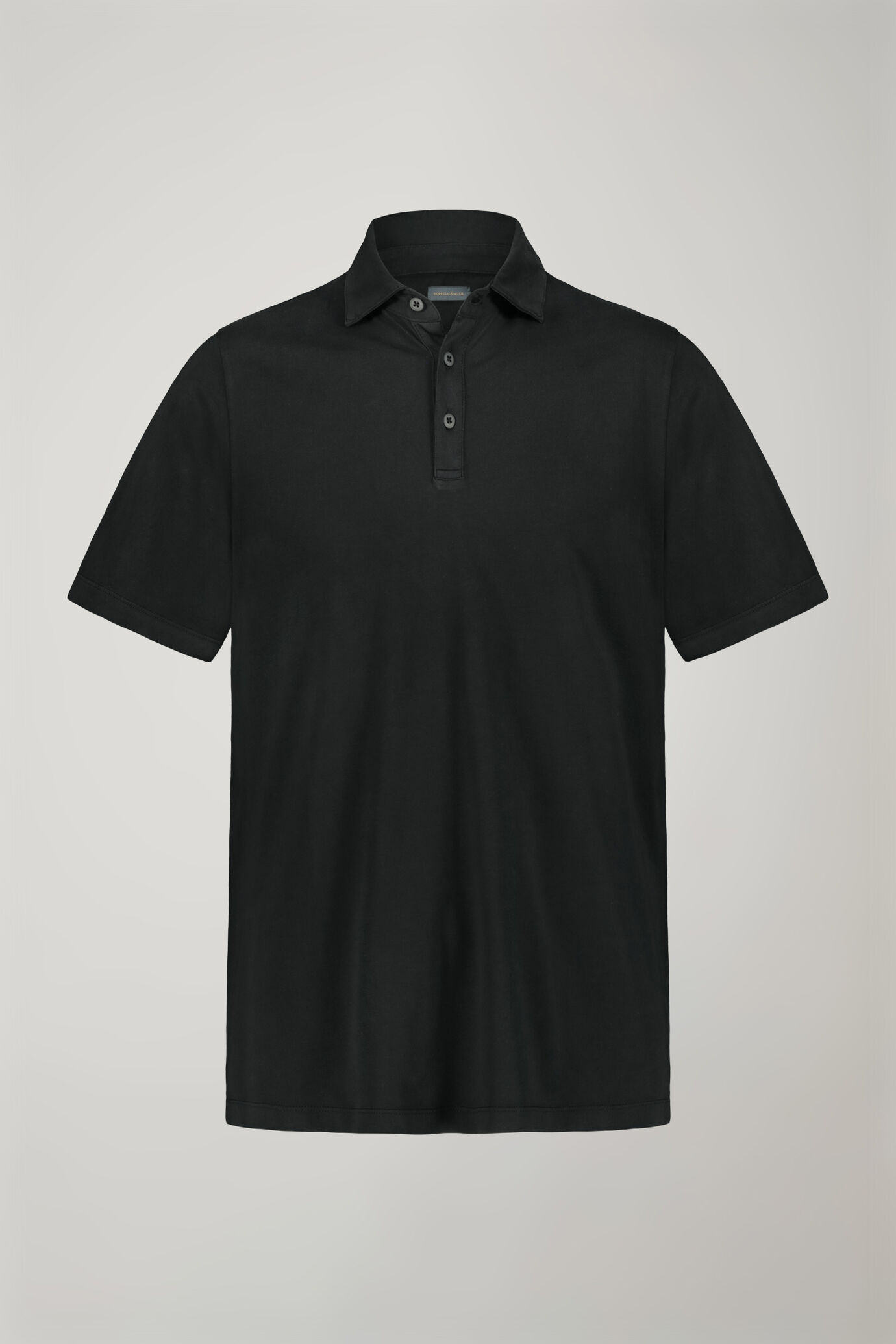 Kurz&auml;rmeliges Herren-Poloshirt aus 100 % Baumwolle in normaler Passform image number 4