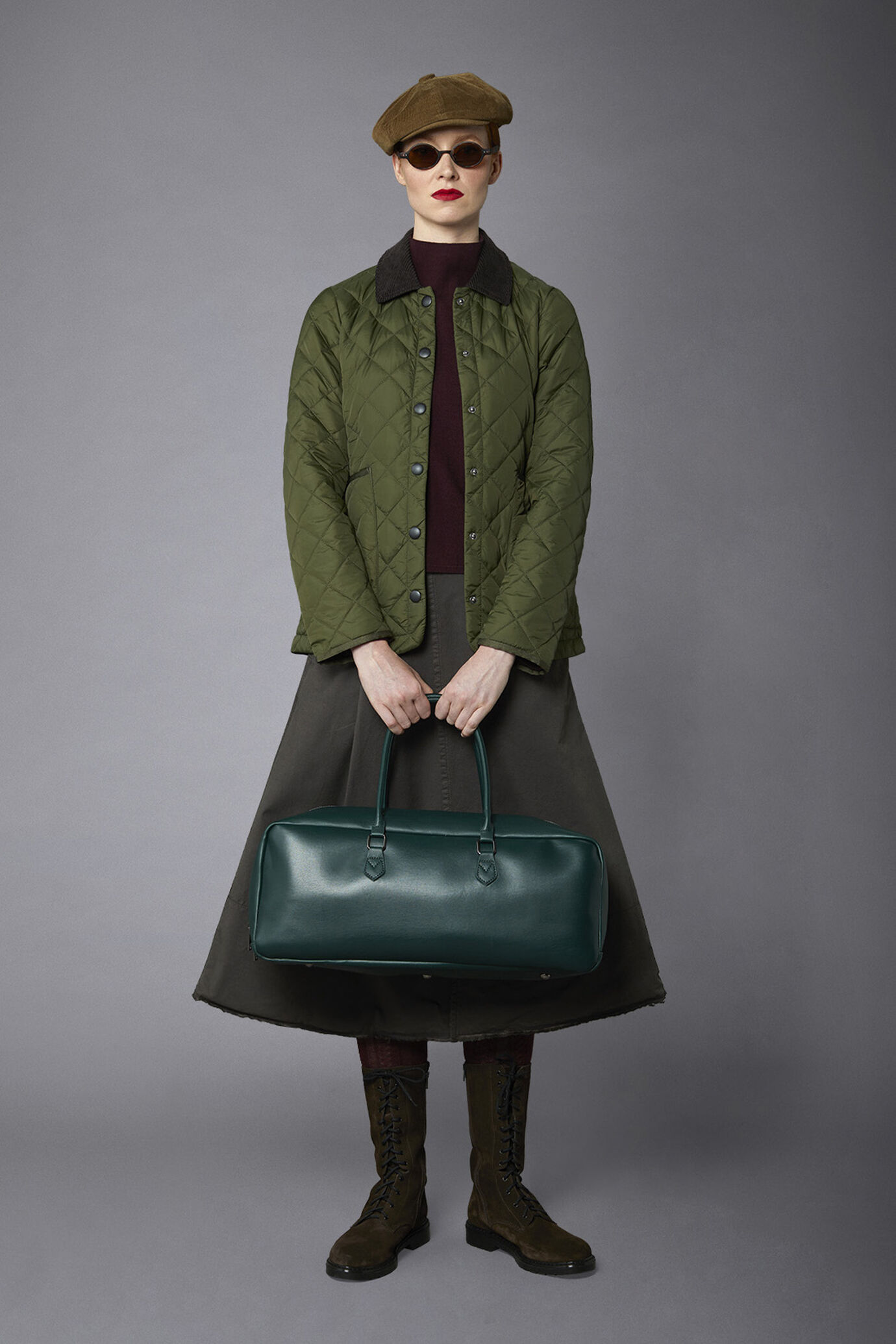 Borsa In Velluto A Coste Con Chiusura Magnetica - Borsa Tote Donna Leggera E Spaziosa - Foto 9