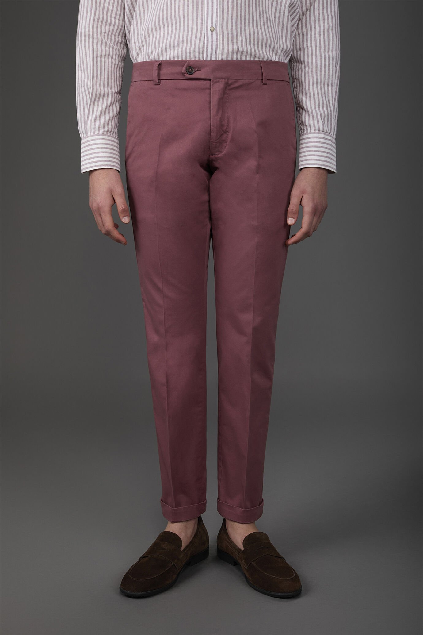 Pantalon chino classique pour homme regular fit