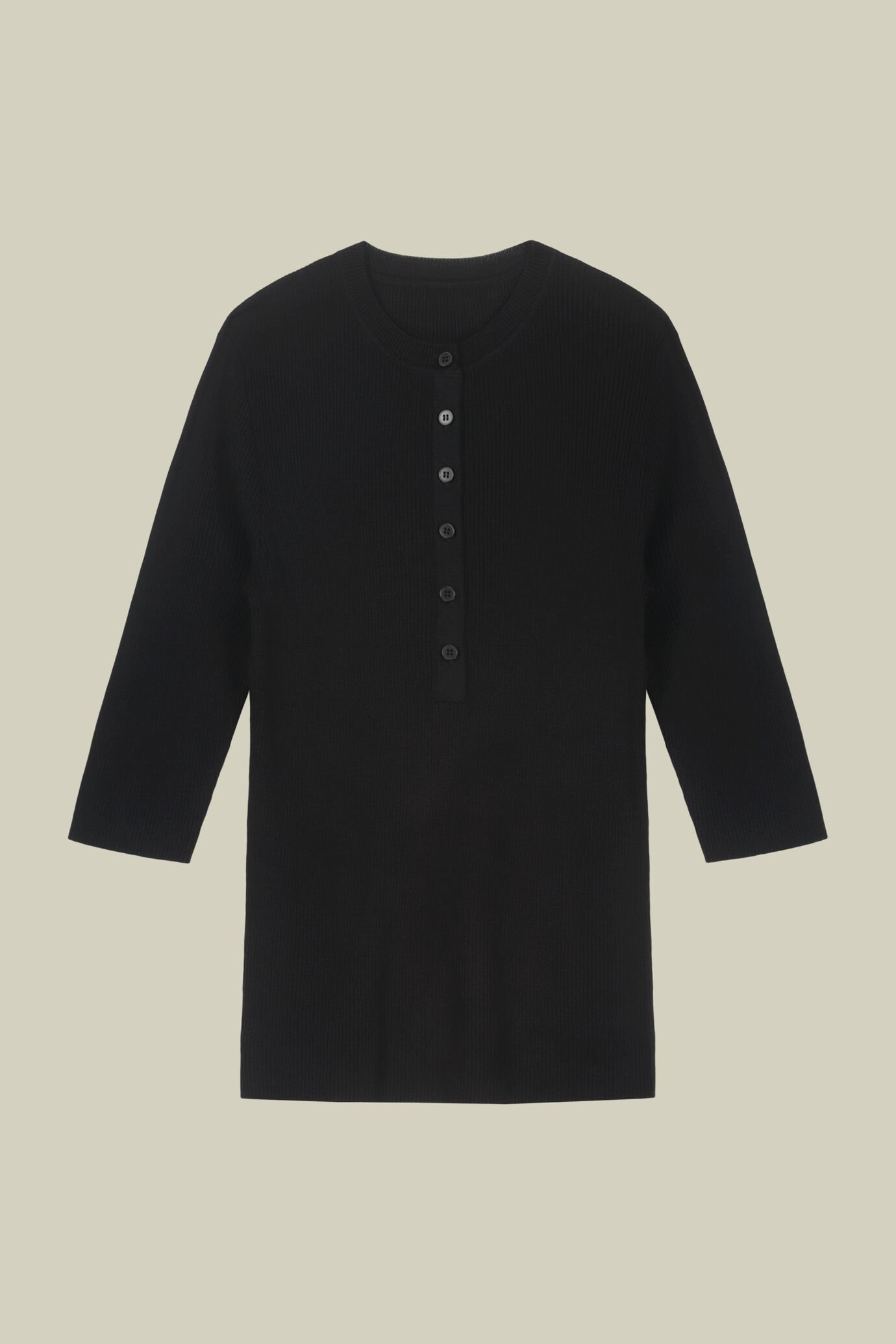 Damenpullover mit Öffnung vorne und ellbogenlangen Ärmeln image number 4