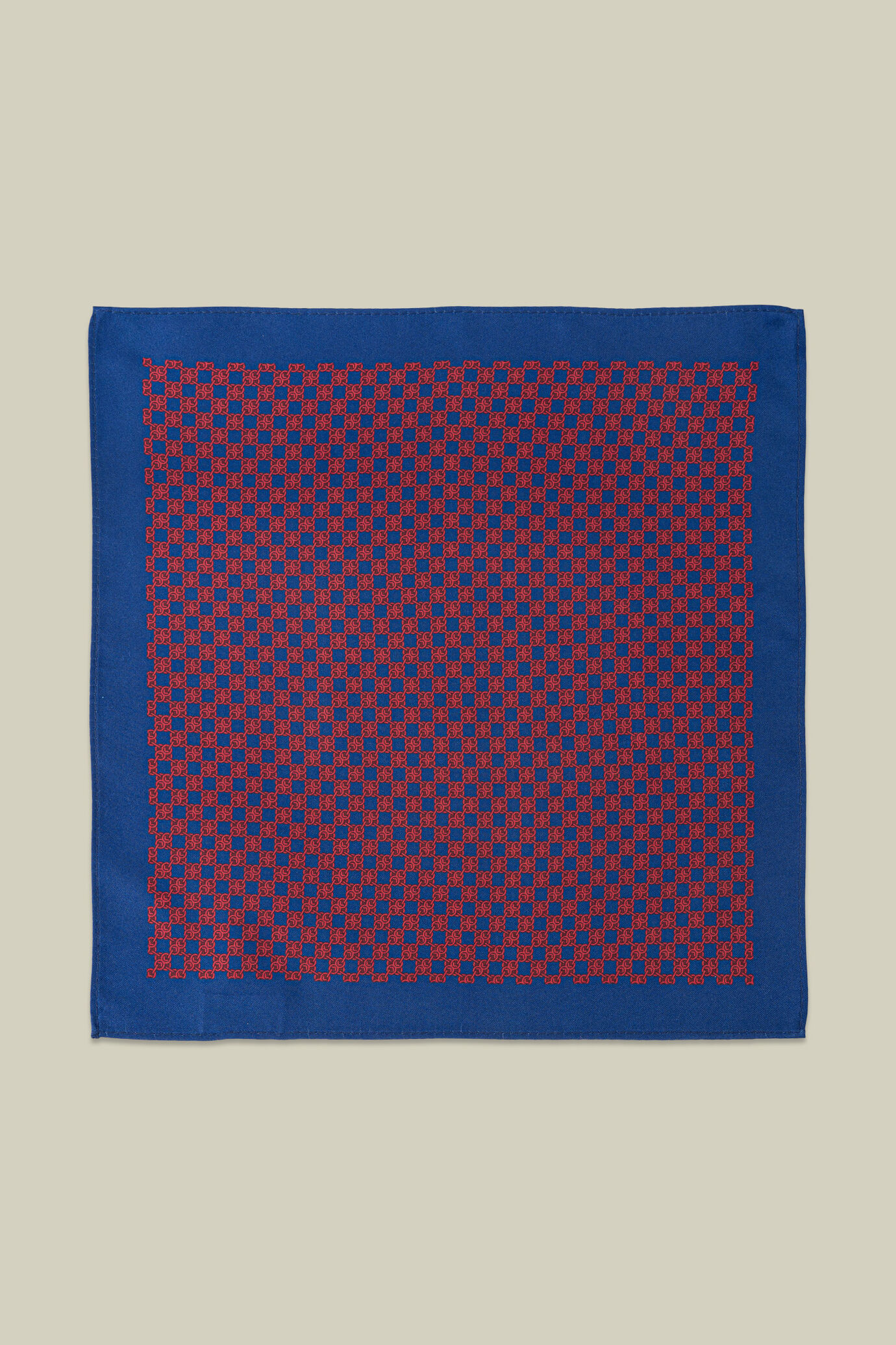 Pochette uomo micro fantasia