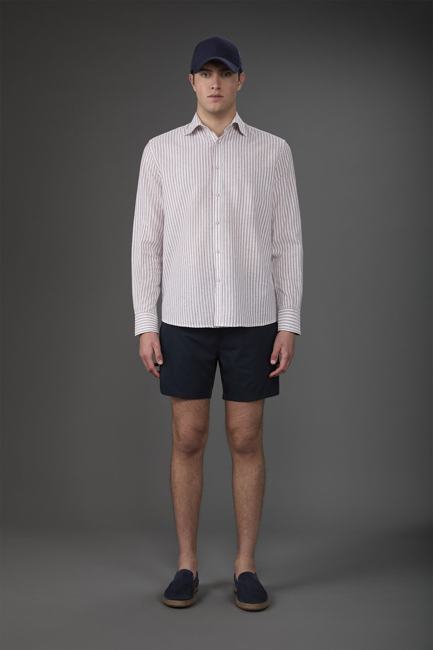 Einfarbige Herren-Badehose