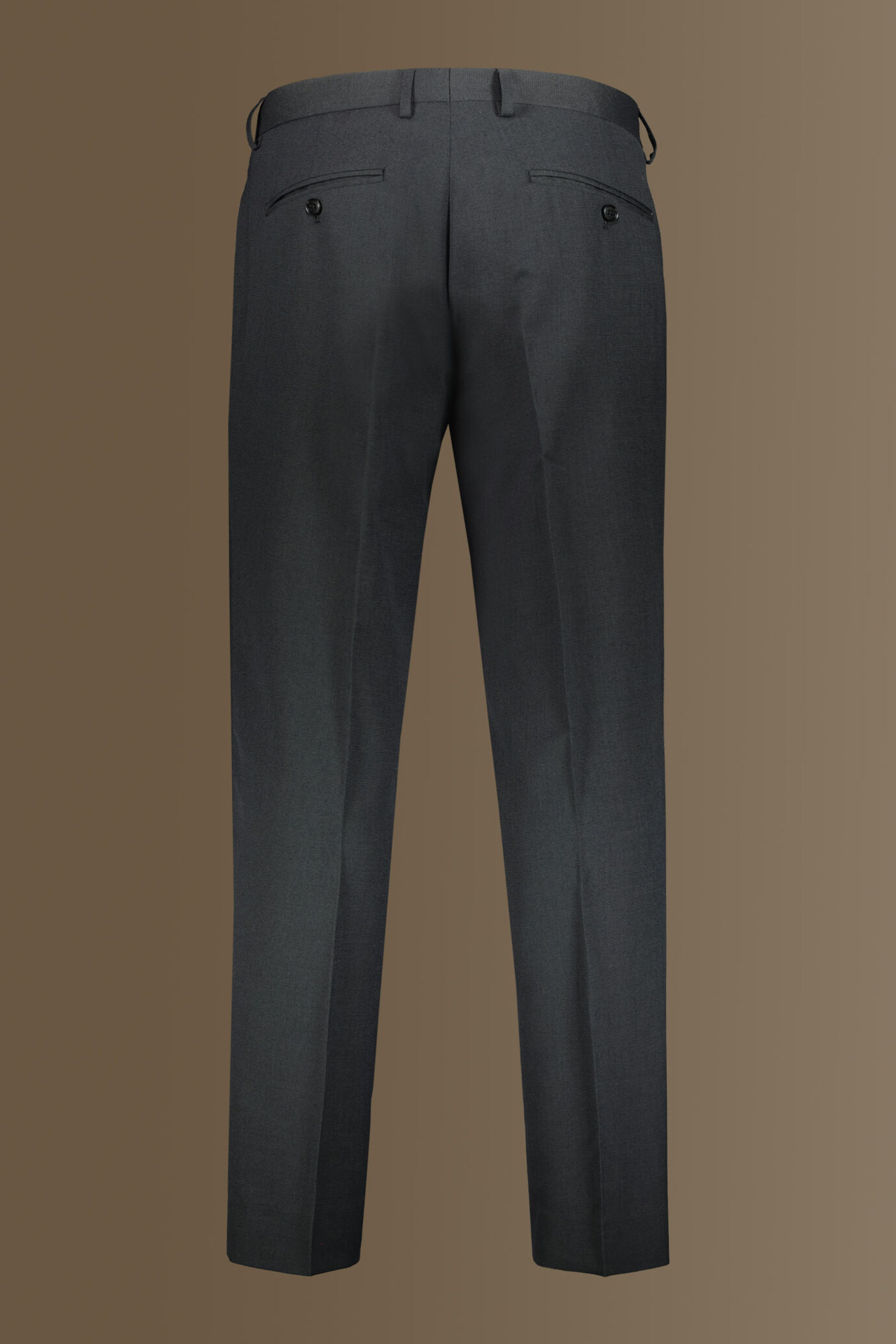 Abito uomo monopetto con pantalone senza pinces tessuto microfantasia image number 8