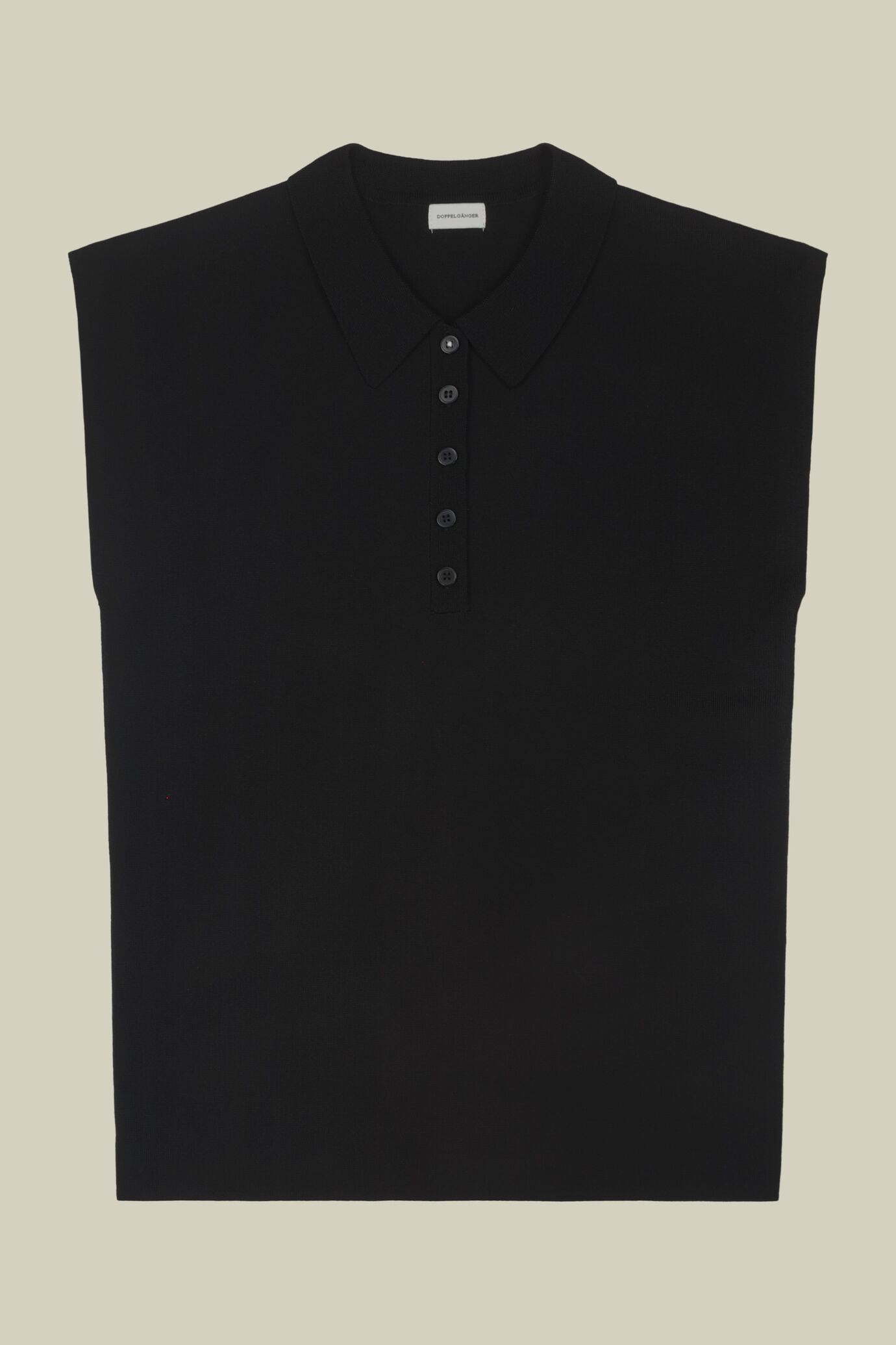 Polo donna con manica a giro con aviatura a contrasto image number 4