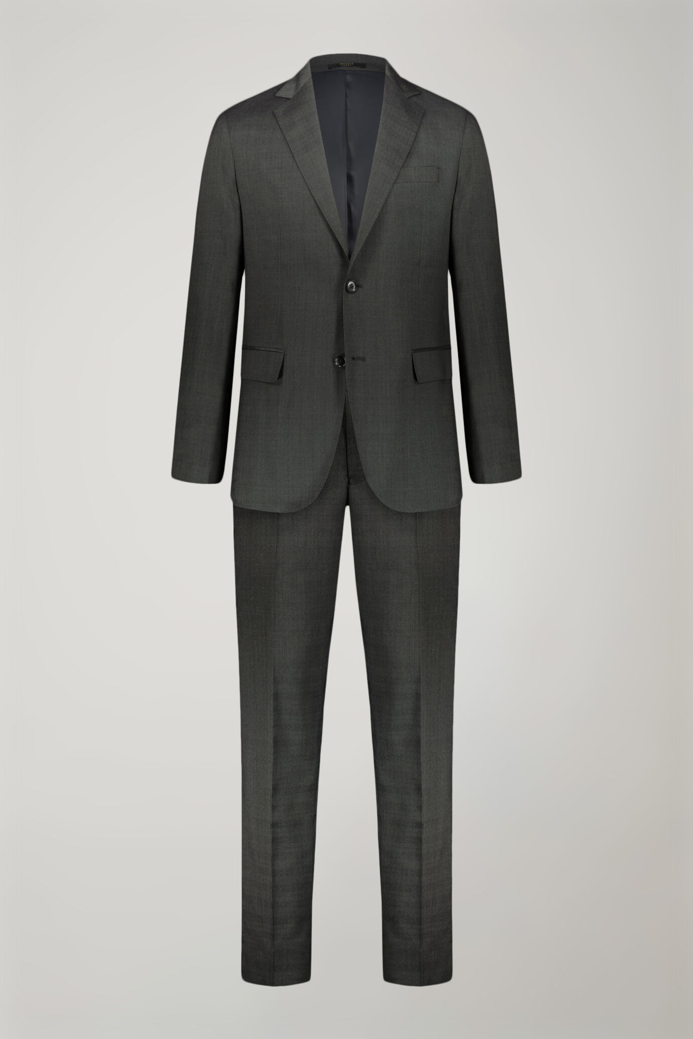 Abito monopetto regular fit tessuto principe di galles