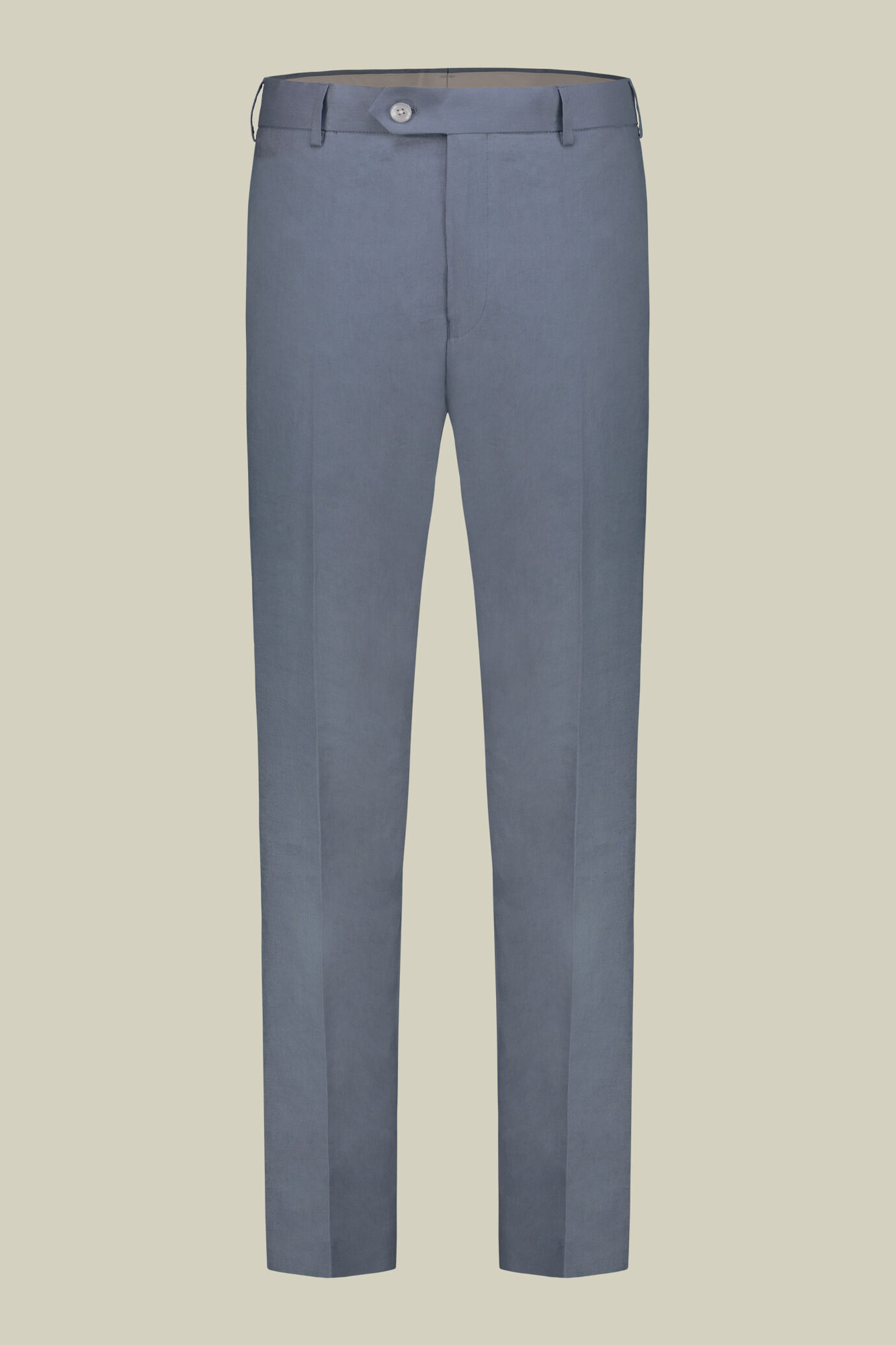 Abito uomo monopetto 100% lino regular fit image number 6