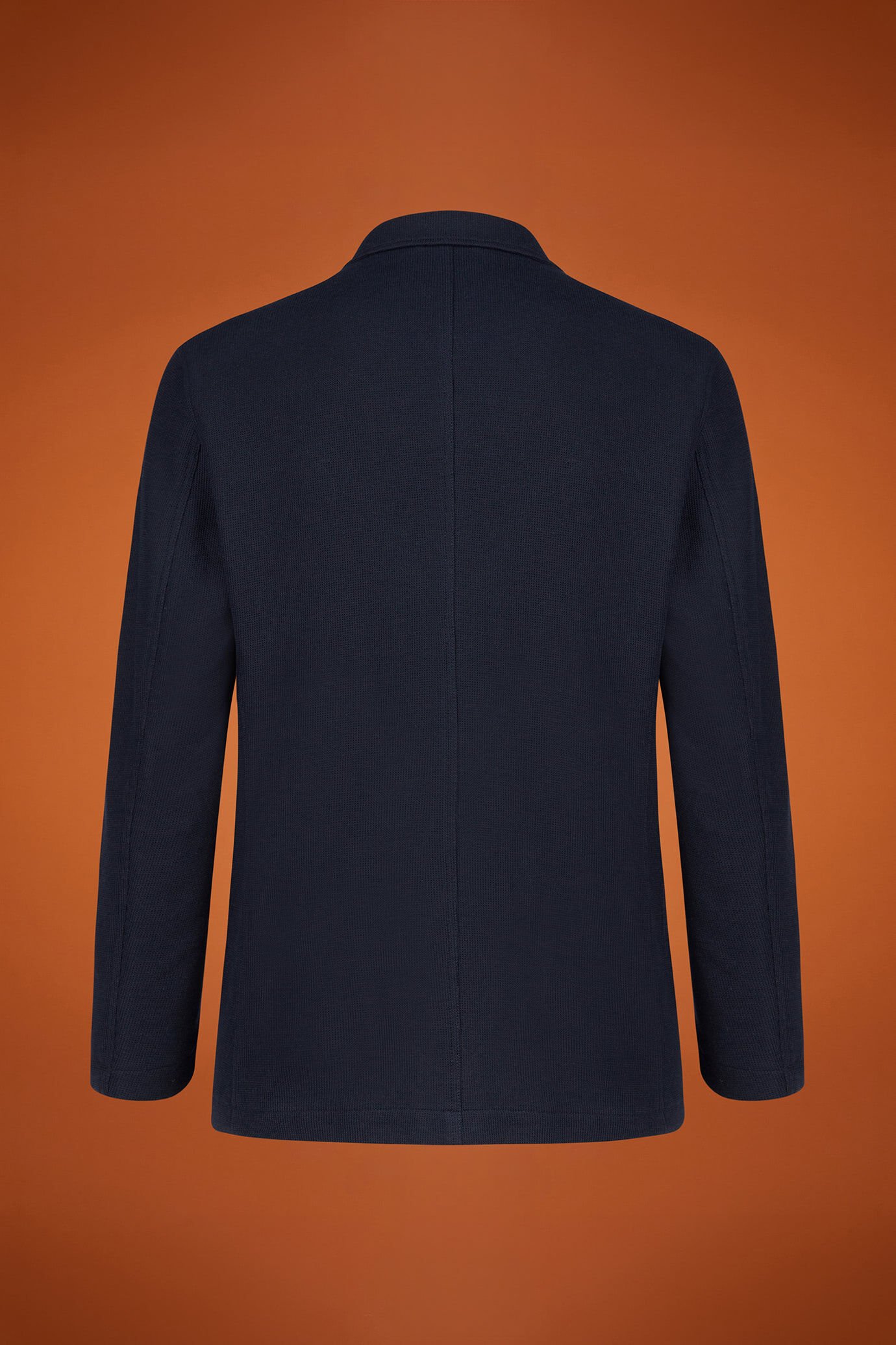 Giacca uomo in maglia tinta unita regular fit image number 5