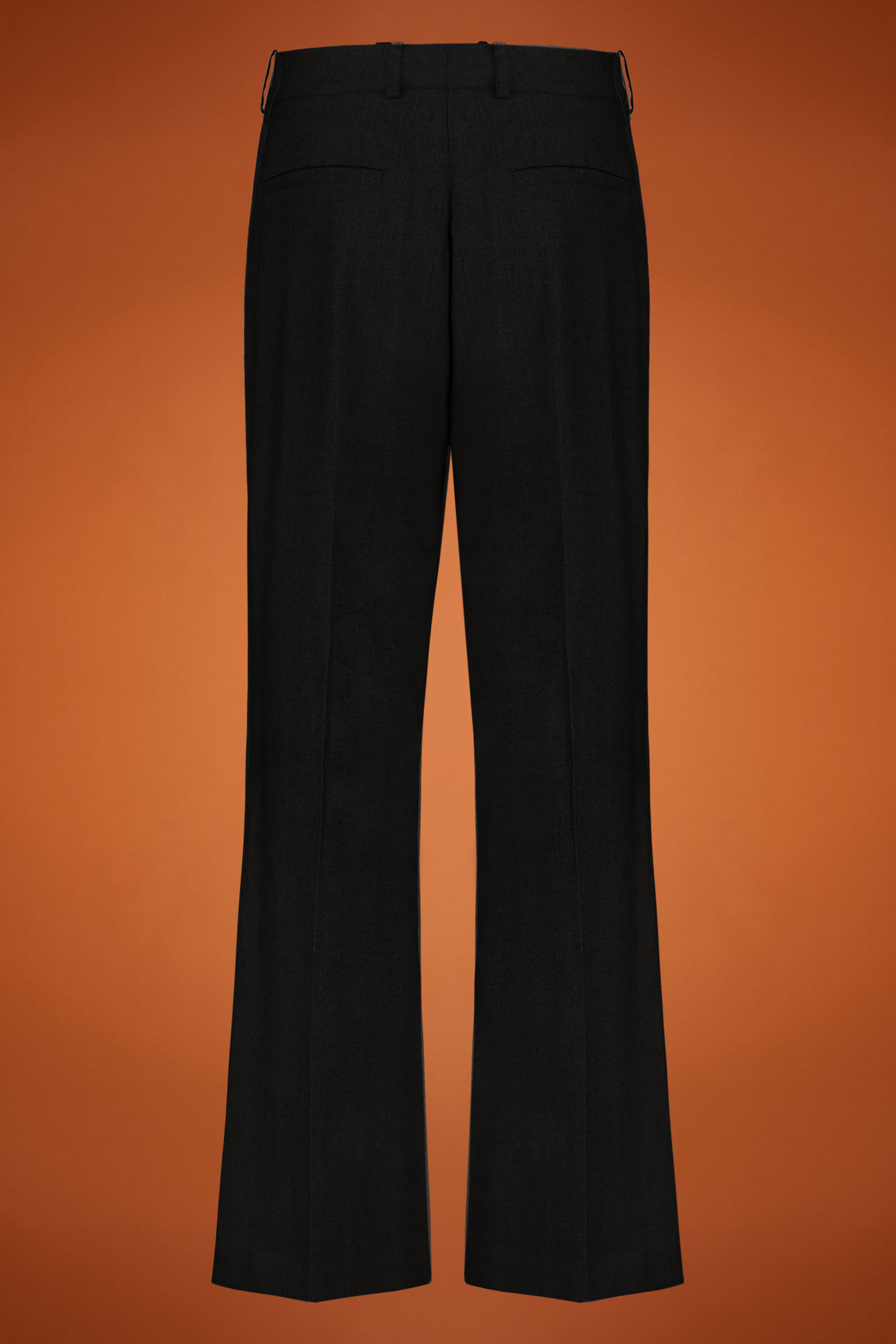 Pantalon femme en mélange de laine