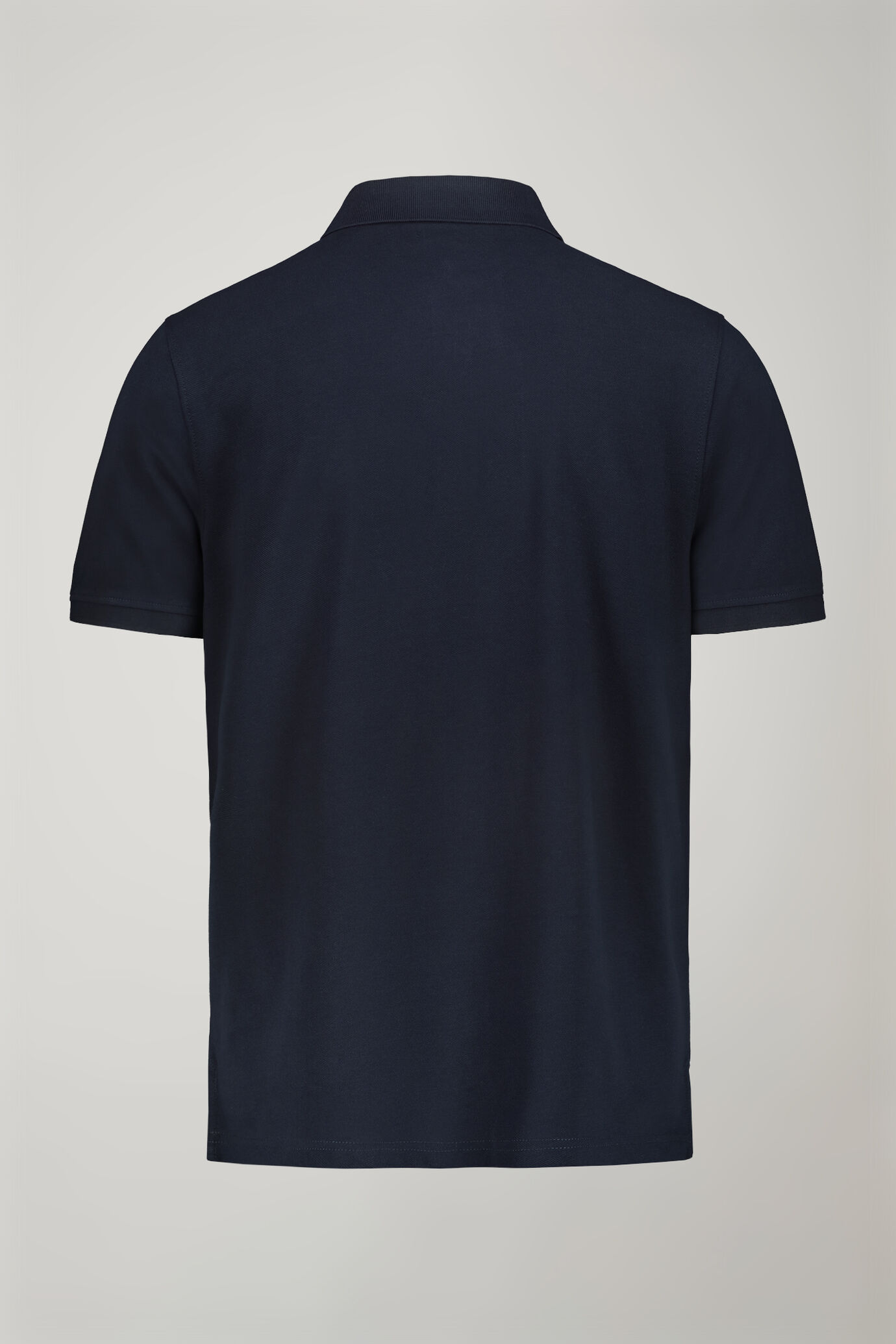 Men’s short sleeve polo shirt 100% piquet cotton regular fit image number 5