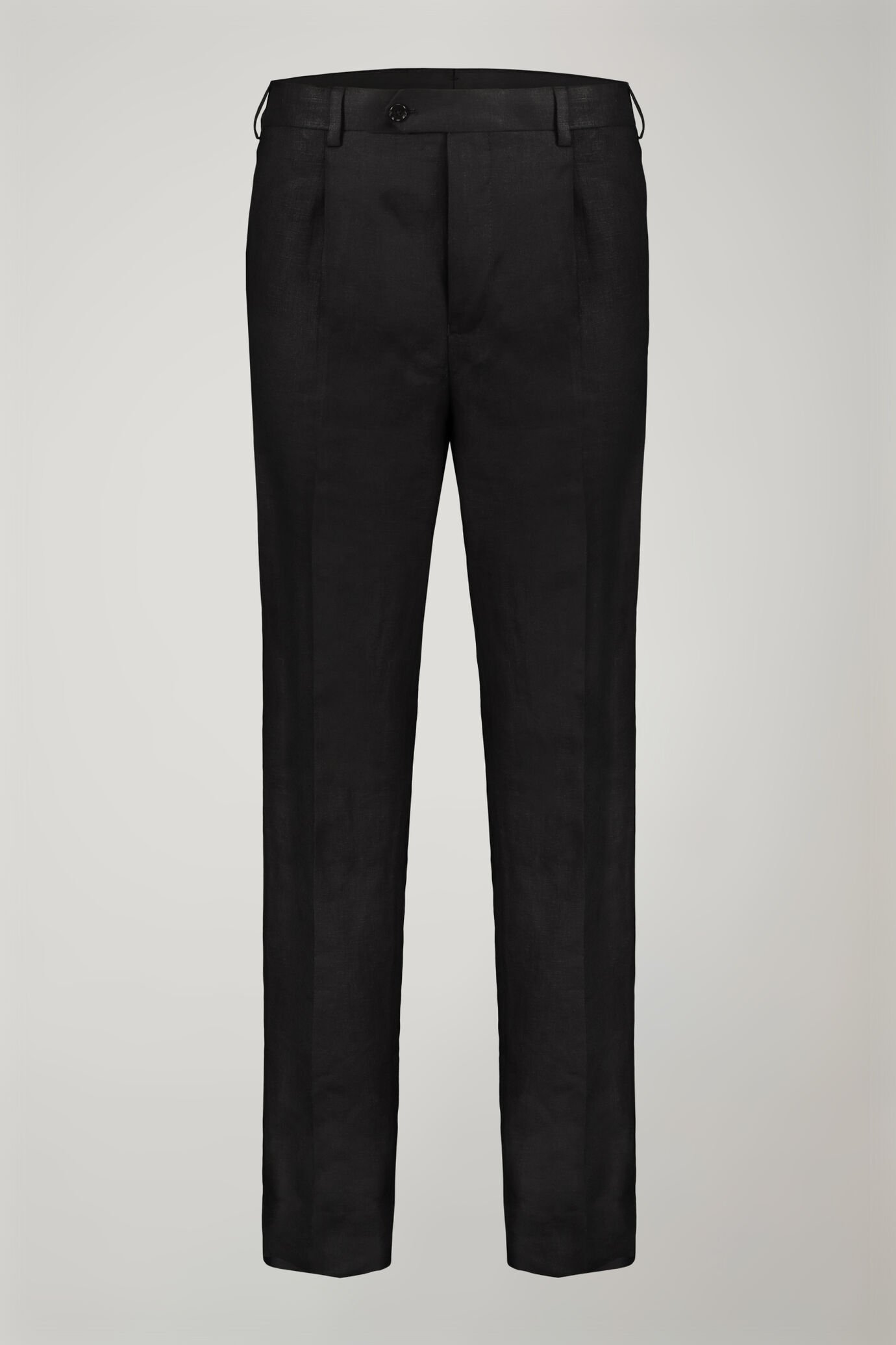 Costume homme à simple boutonnage 100 % lin coupe régulière image number 6