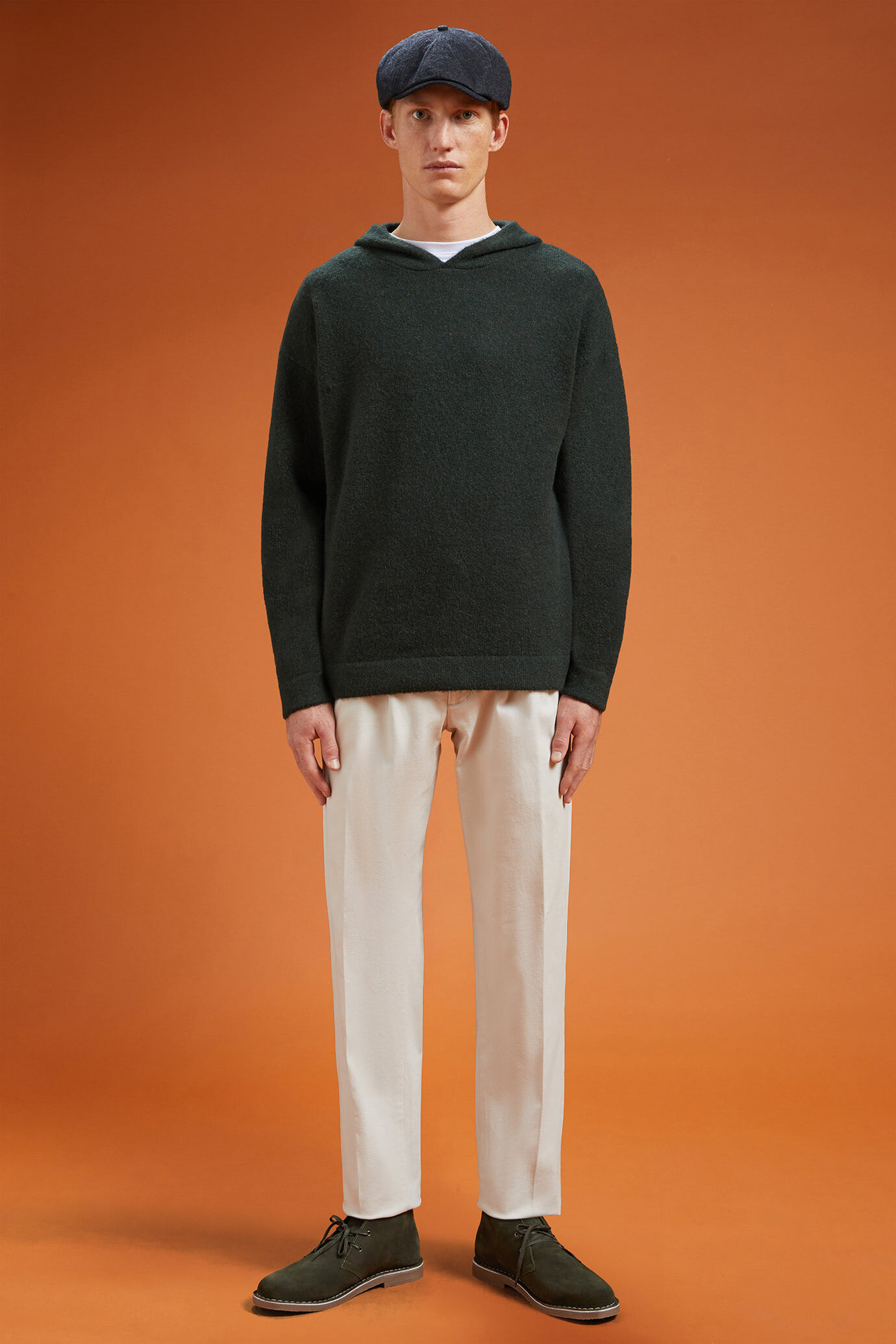 Maglia uomo con cappuccio Wool Blend regular fit image number 2
