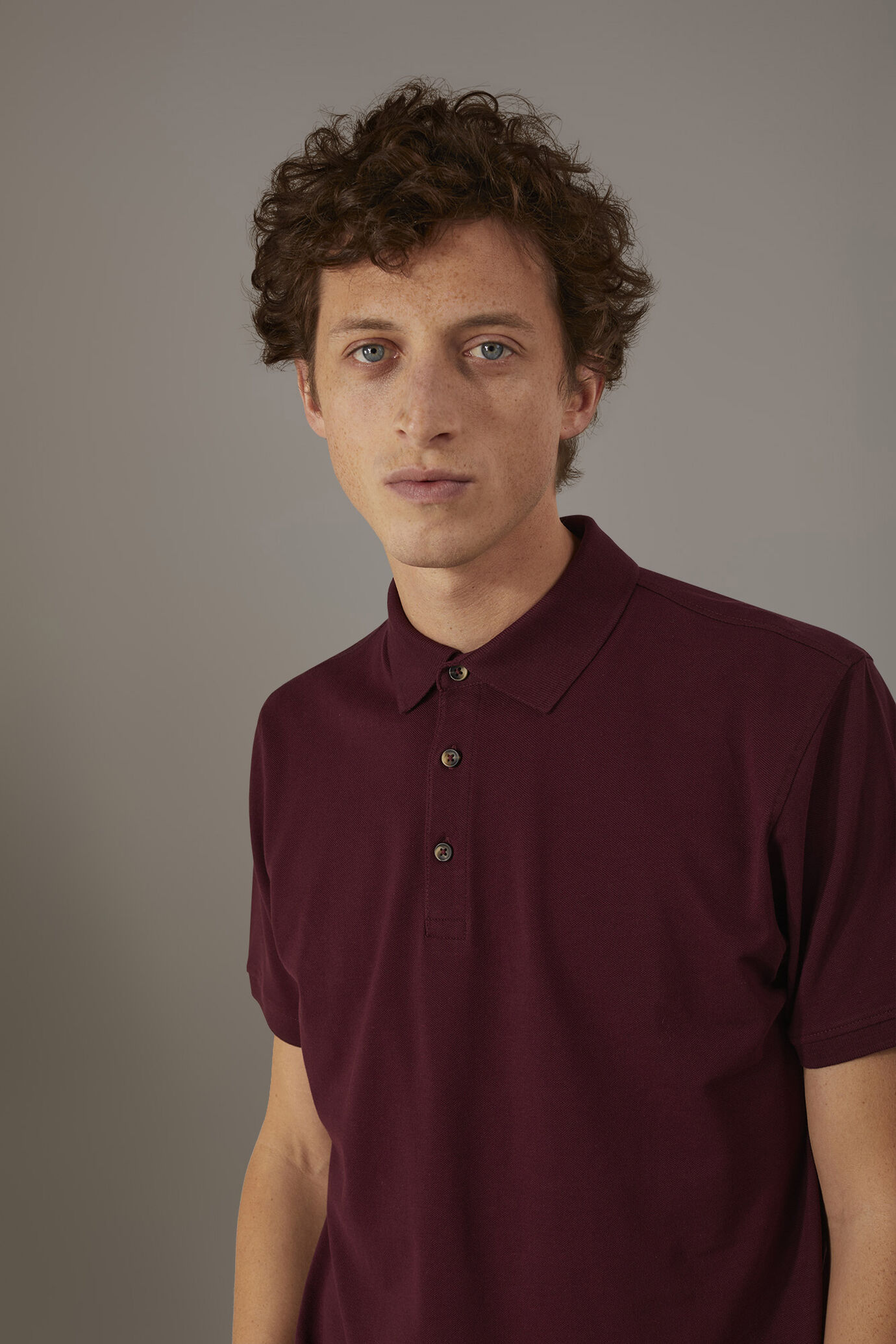 Polo manica corta 100% cotone piquet image number 1