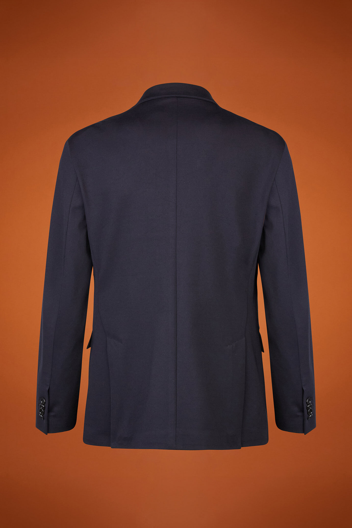 Giacca uomo monopetto in jersey regular fit image number 5