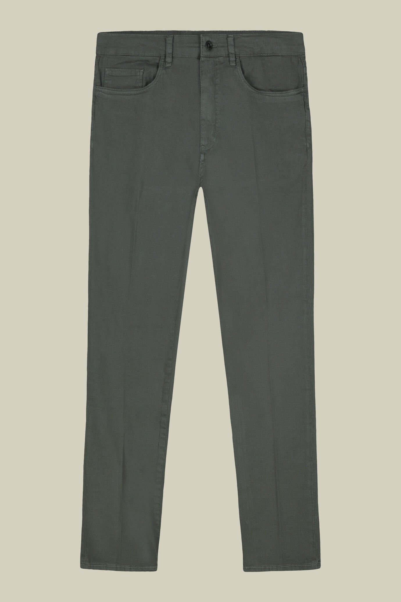 Men's 5-pocket trousers, twill construction image number 4