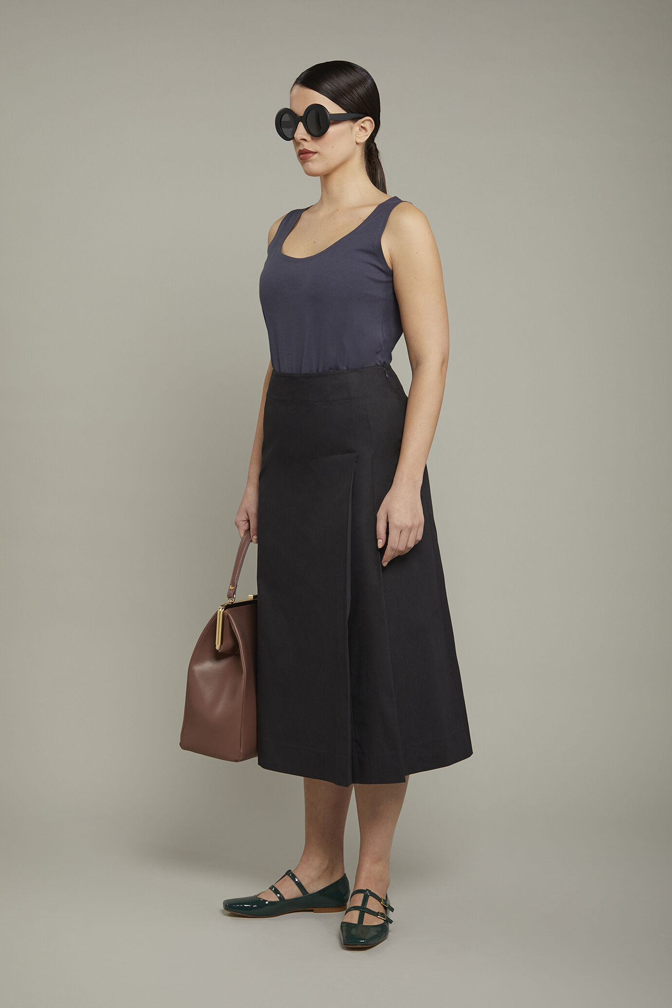 Damen-Tanktop aus 100 % Baumwolljersey in bequemer Passform image number 1
